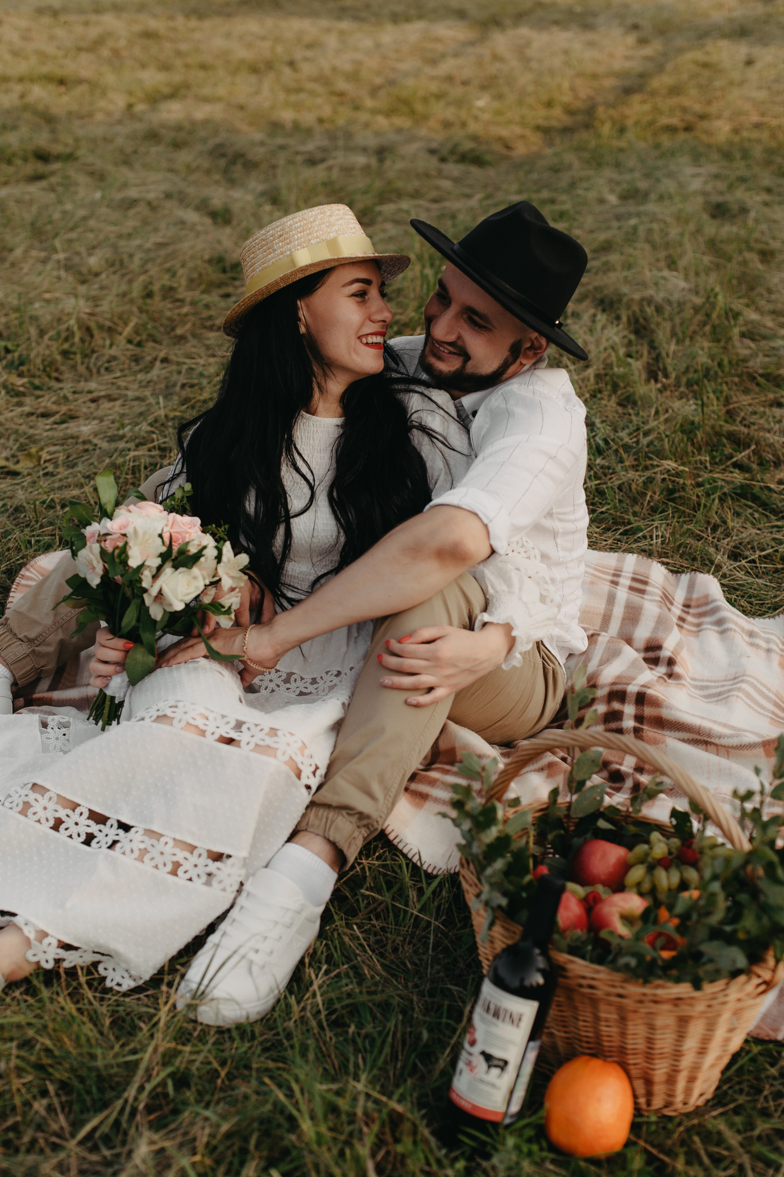 Свадебная лавстори на закате