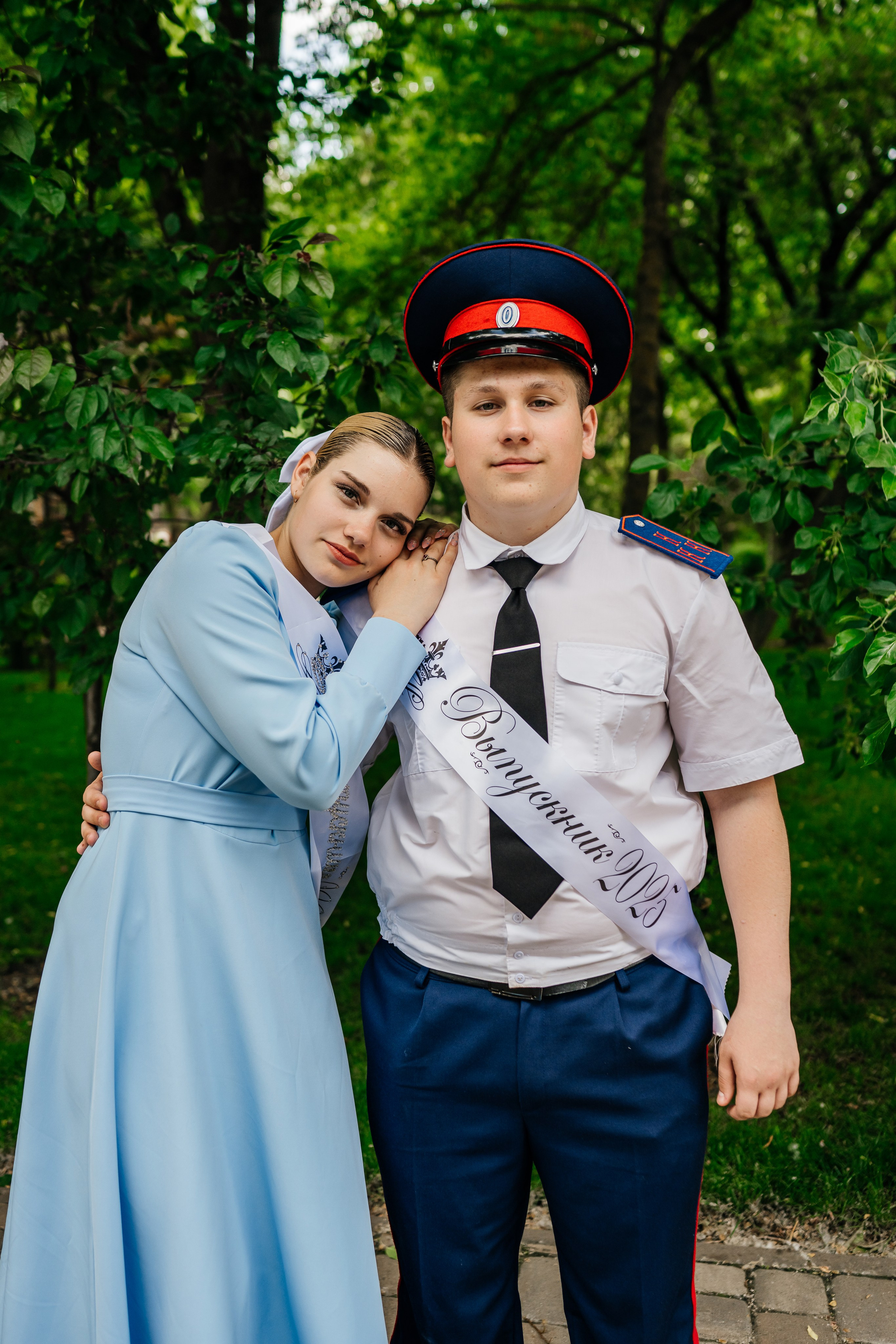 Школьники-кадеты в парке Лога. Фотограф в Каменске-Шахтинском Ольга Сагал