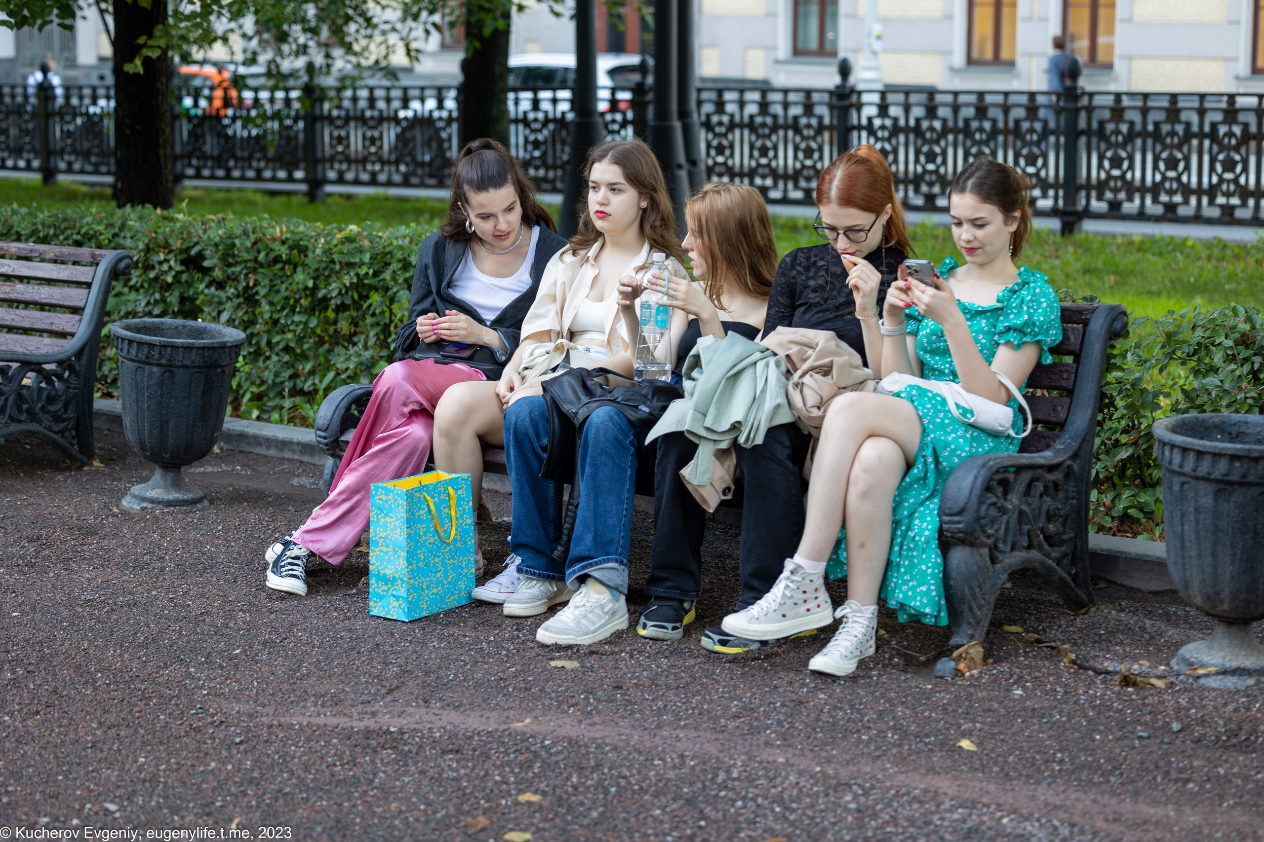 Скамейки. Кучеров Евгений. Фотограф