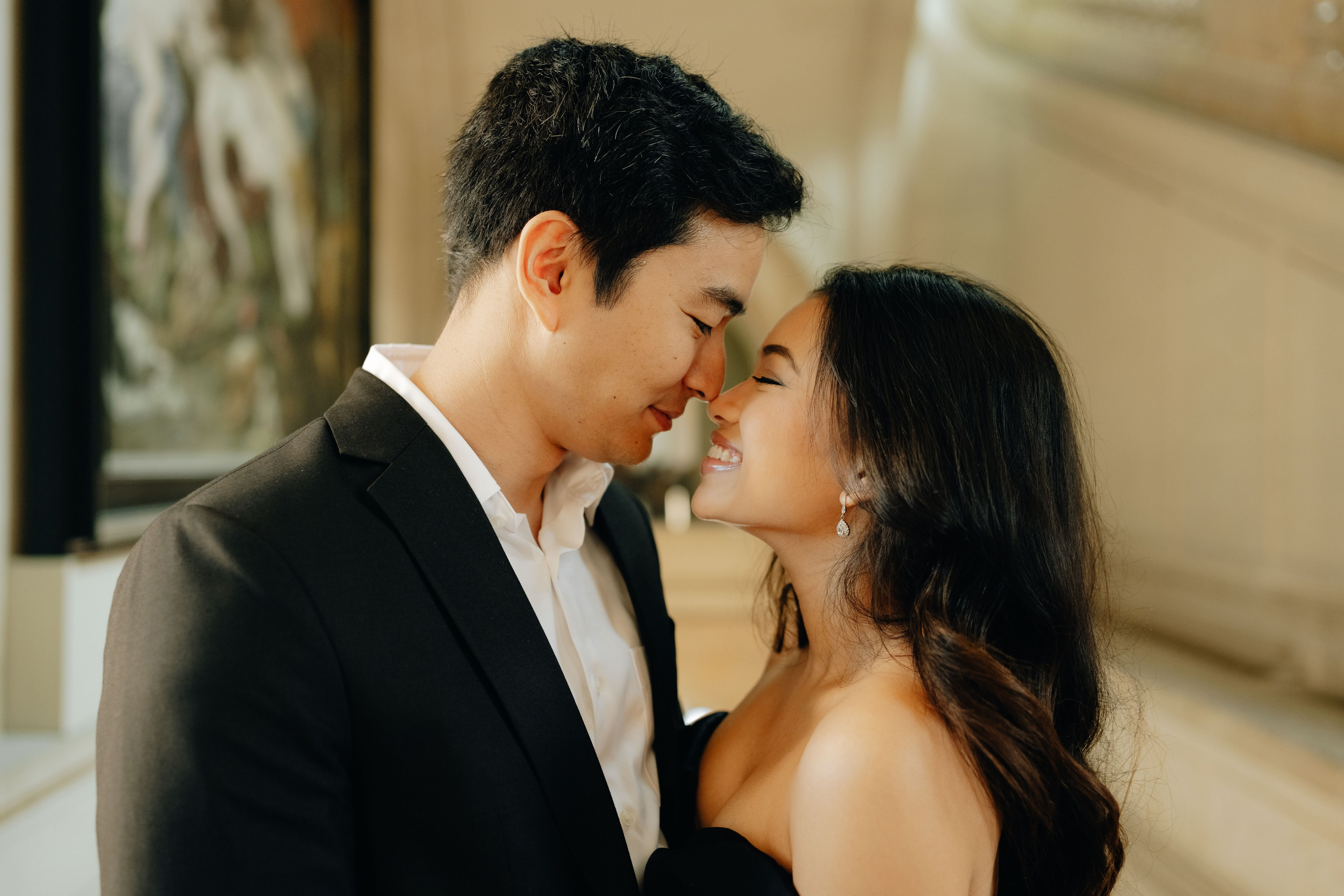 Fifi & Shamil | The Museum of Art. Профессиональный свадебный фотограф в Женеве и Швейцарии | Таня Вовчецкая