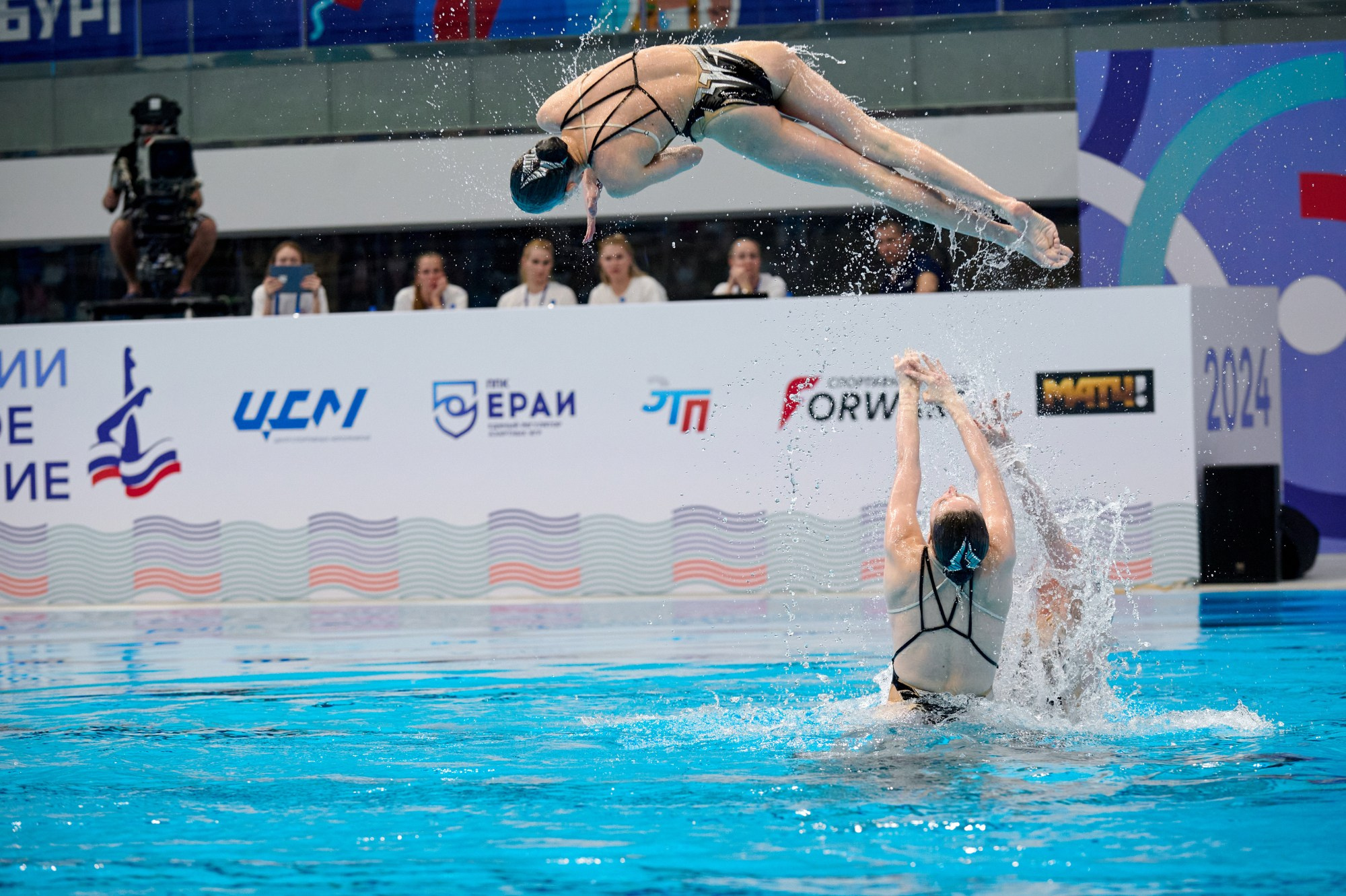 Чемпионат России Синхронное плавание 2024. Мезенцев Евгений фотограф