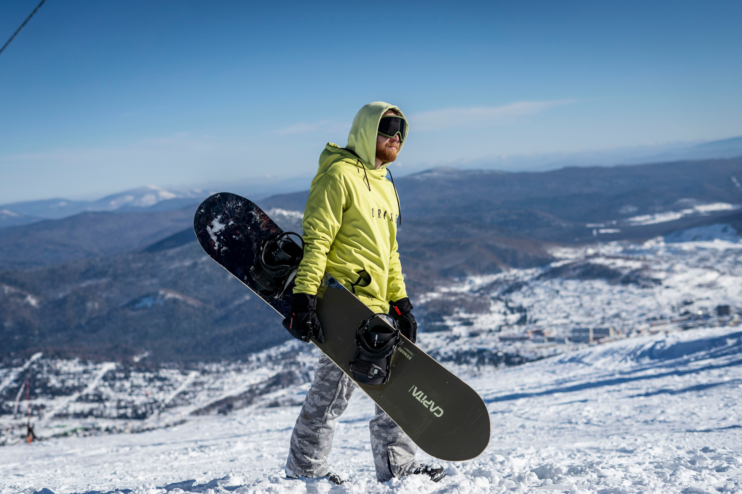 Фотосессия на вершине. Анастасия Паршукова — фотограф Шерегеш Новосибирск