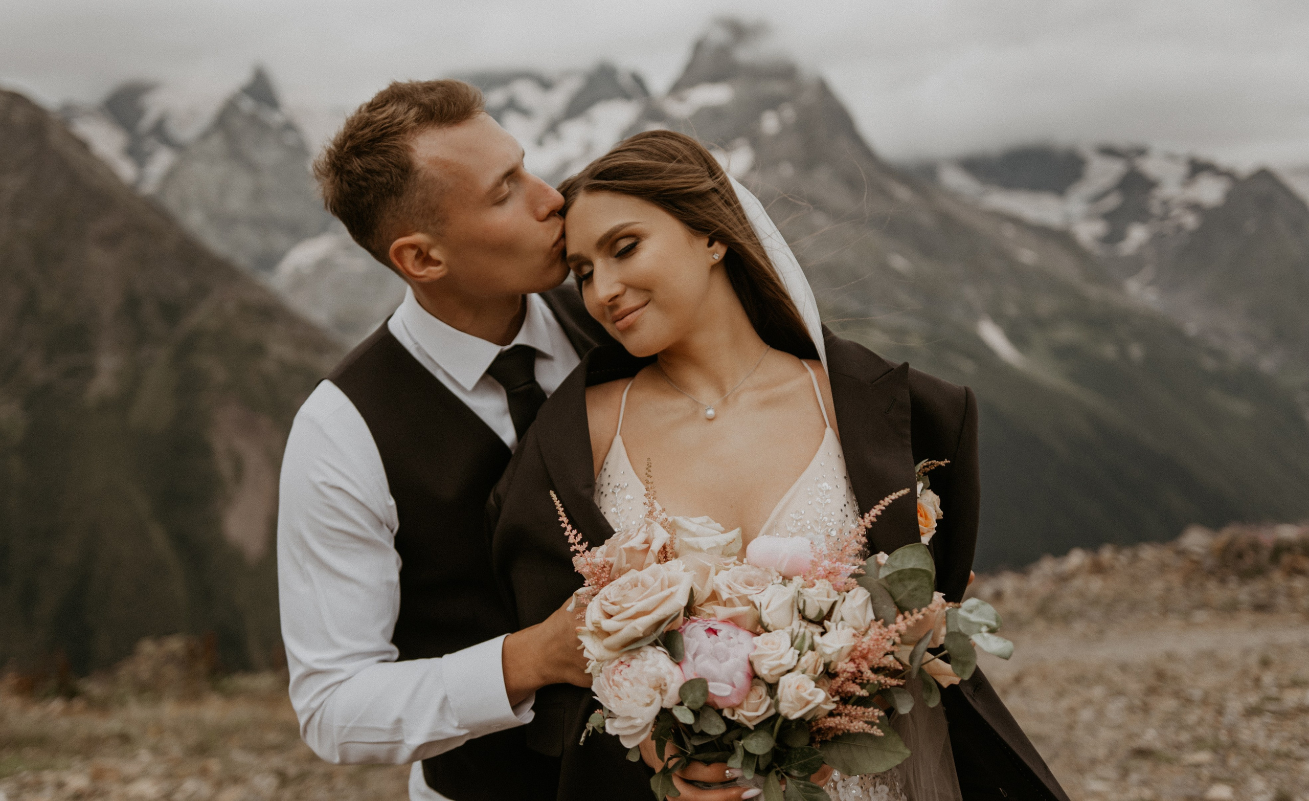 ANDREY & ELIZAVETA | DOMBAY. Фотограф Настя Конник | Пятигорск | Эльбрус | Домбай | Архыз