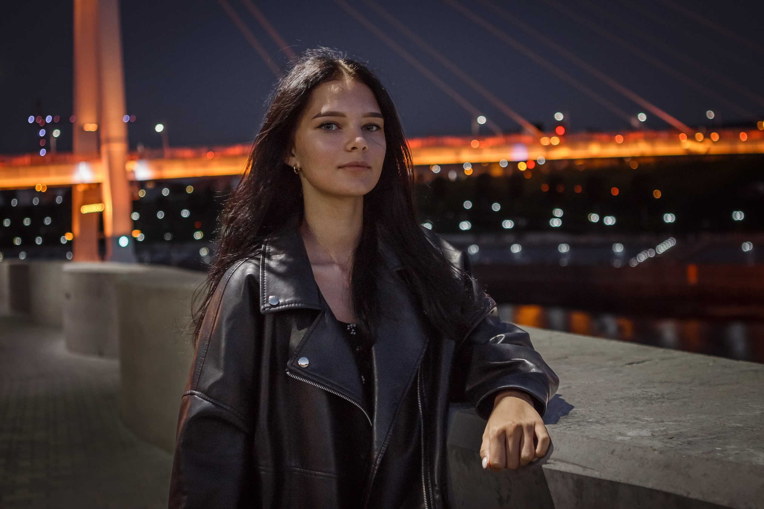 Вечер в Тюмени. Фотограф Губкинского