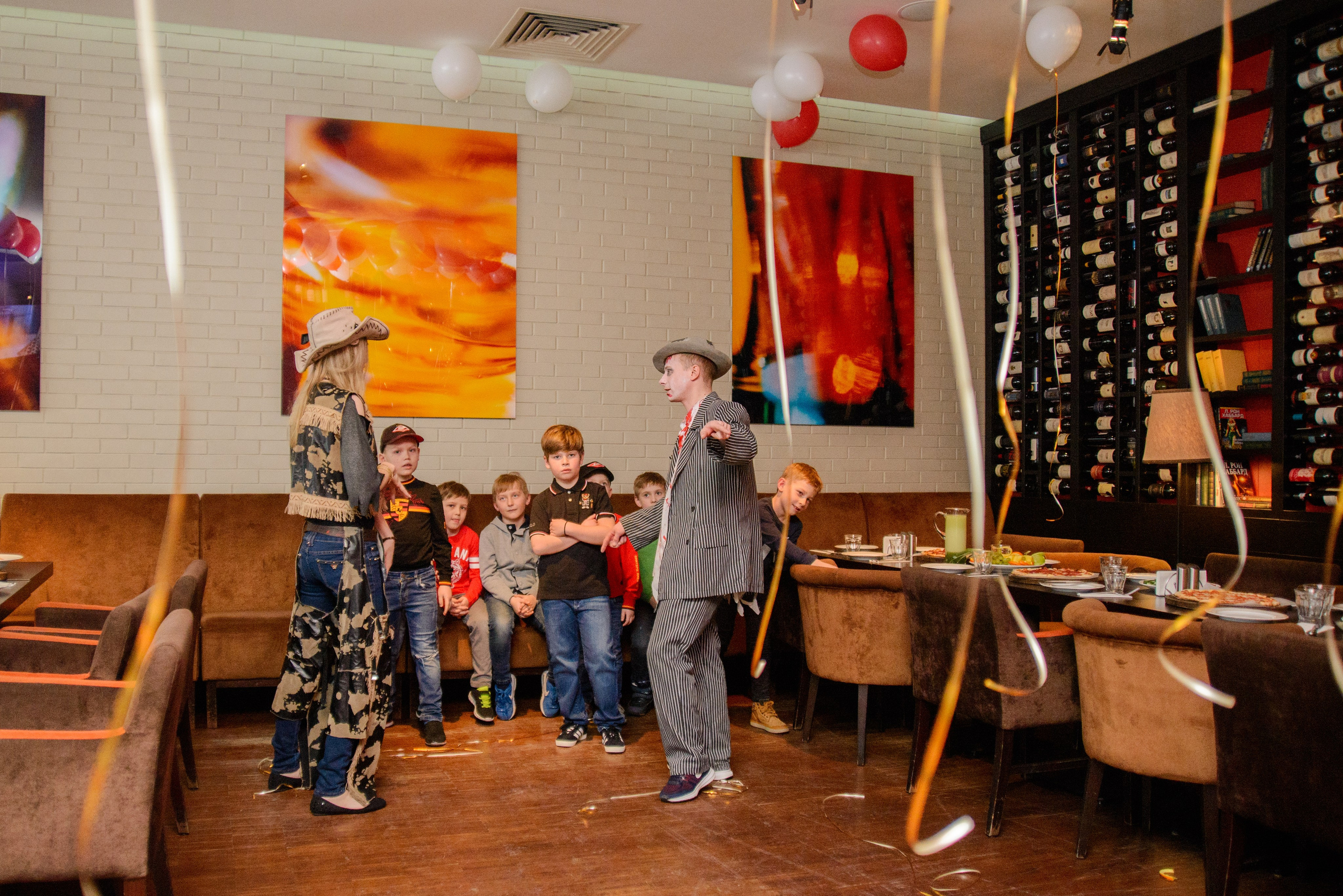 Детский день рождения в ресторане