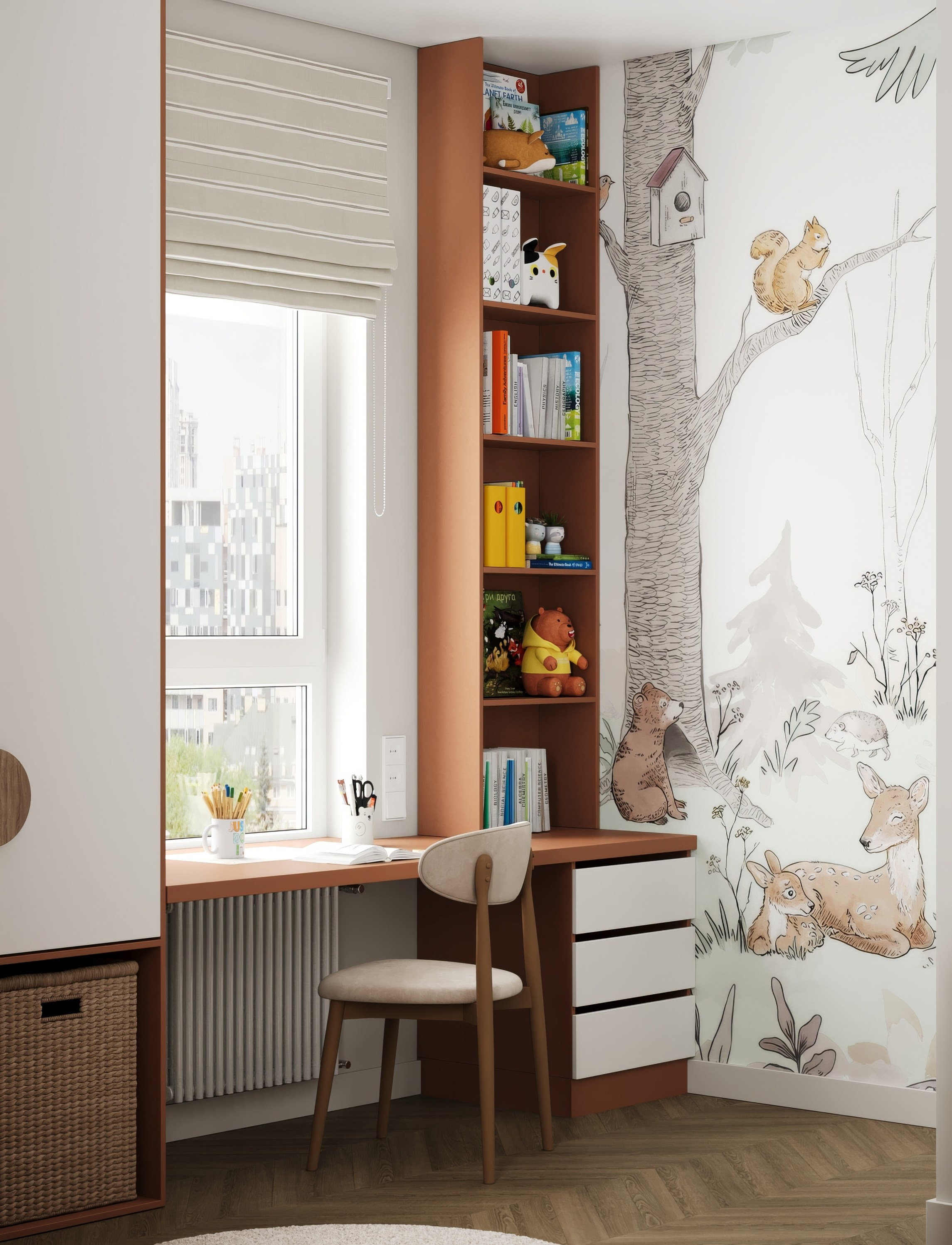 Визуализация квартиры ЖК Дзен-кварталы 70.2 m². Заказать 3d визуализацию интерьеров — Дарья Веденёва