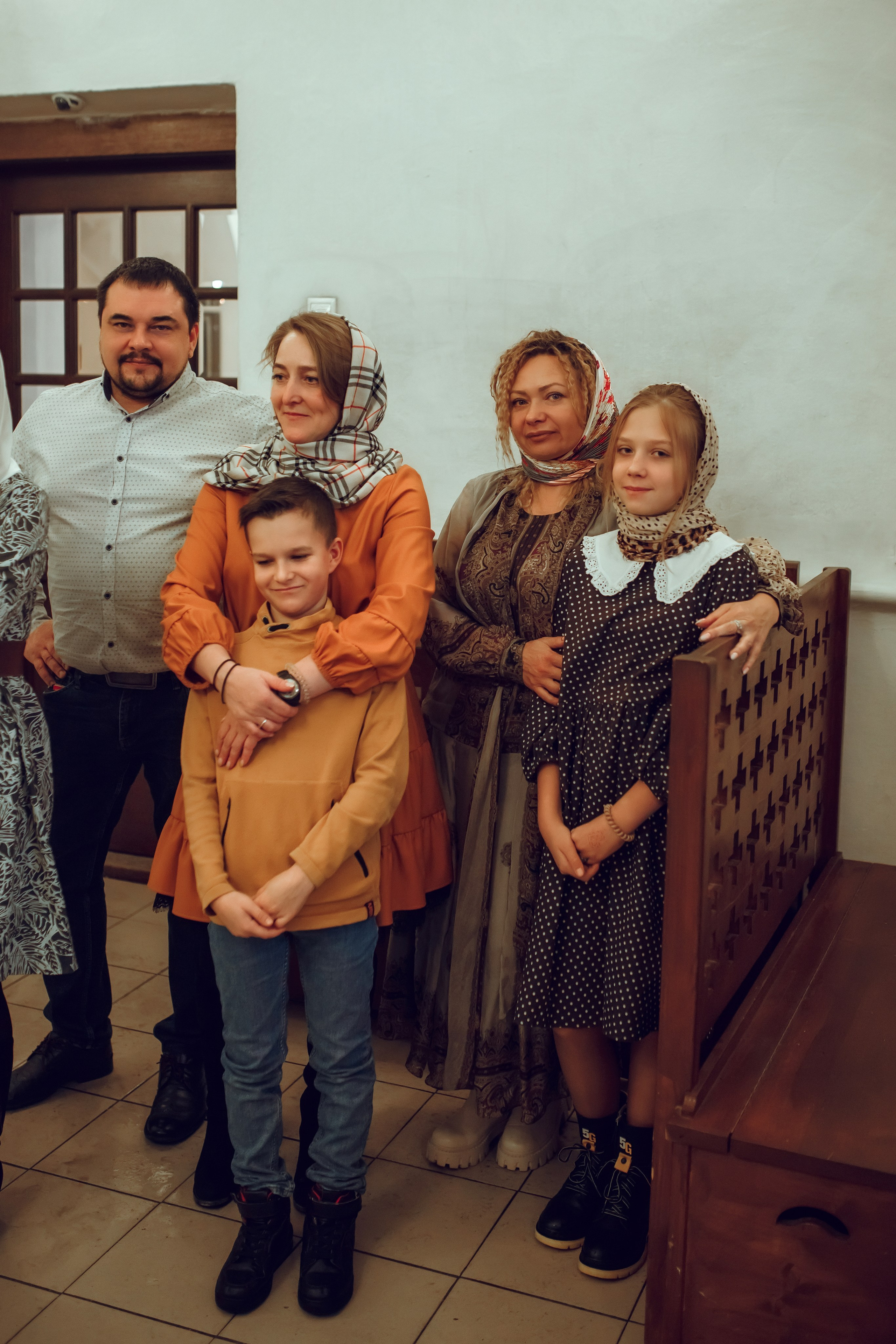 Крещение Дарьи. Фотограф на Крещение, семейный фотограф в Москве