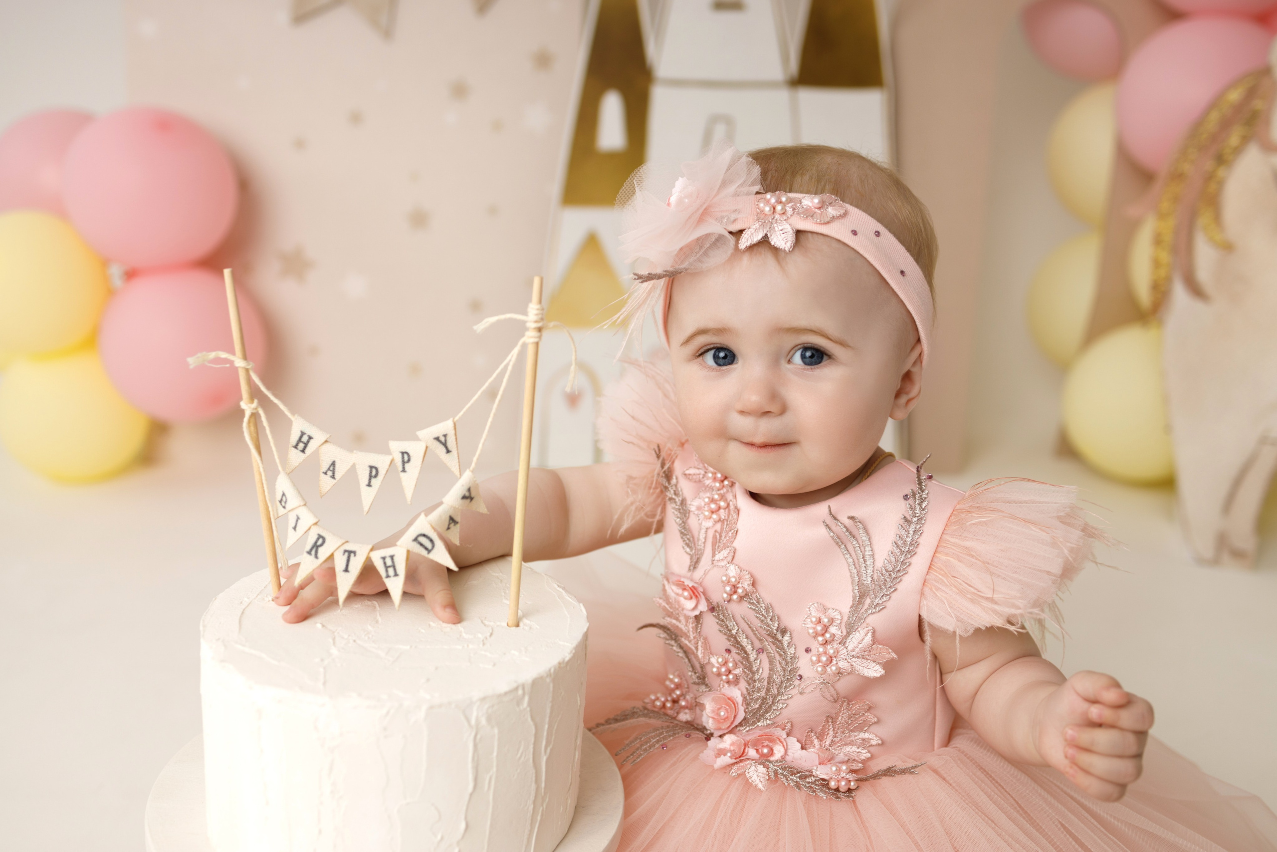 Мой первый тортик. Фотограф новорожденных в Чебоксарах Елена Смолина