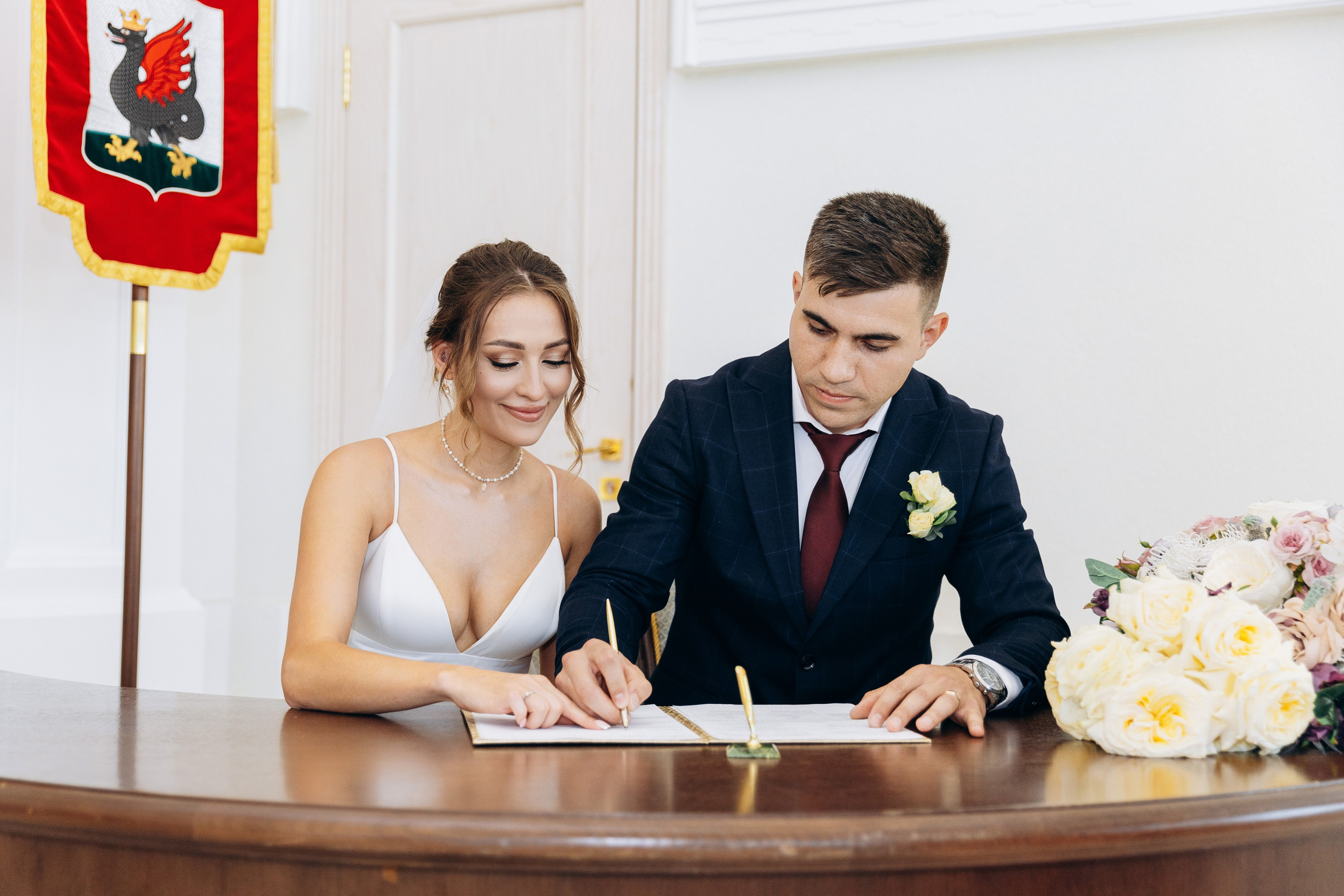 фотосессия регистрации в Центе семьи Казан