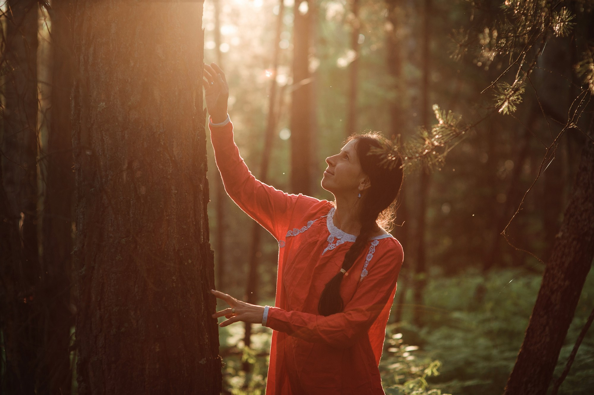 Лесная леди — фея утренних рос. Семейный и женский фотограф Красноярск Екатерина Пусенкова