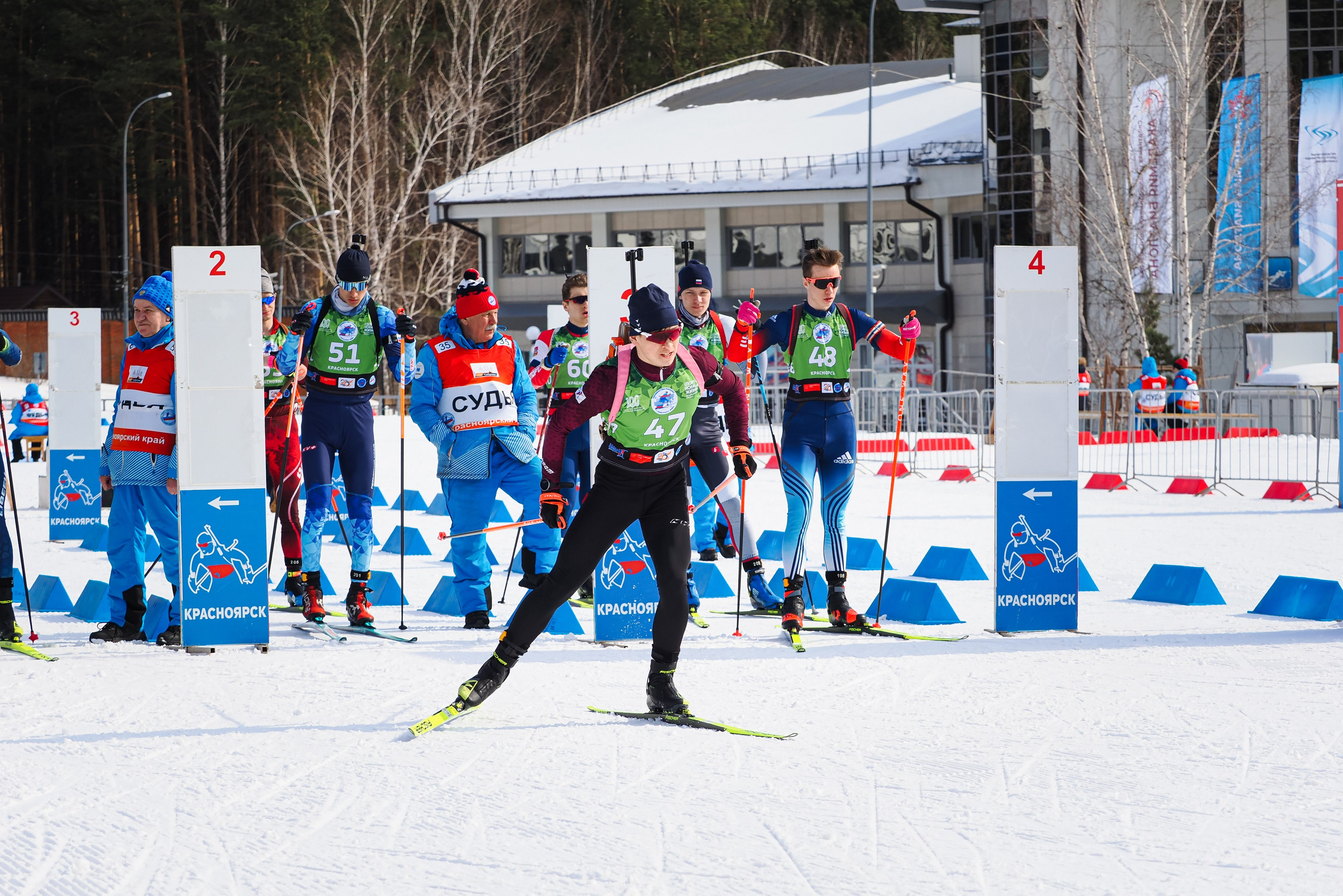 Биатлон / Первенство России. Репортажный фотограф Алексей Козьмин