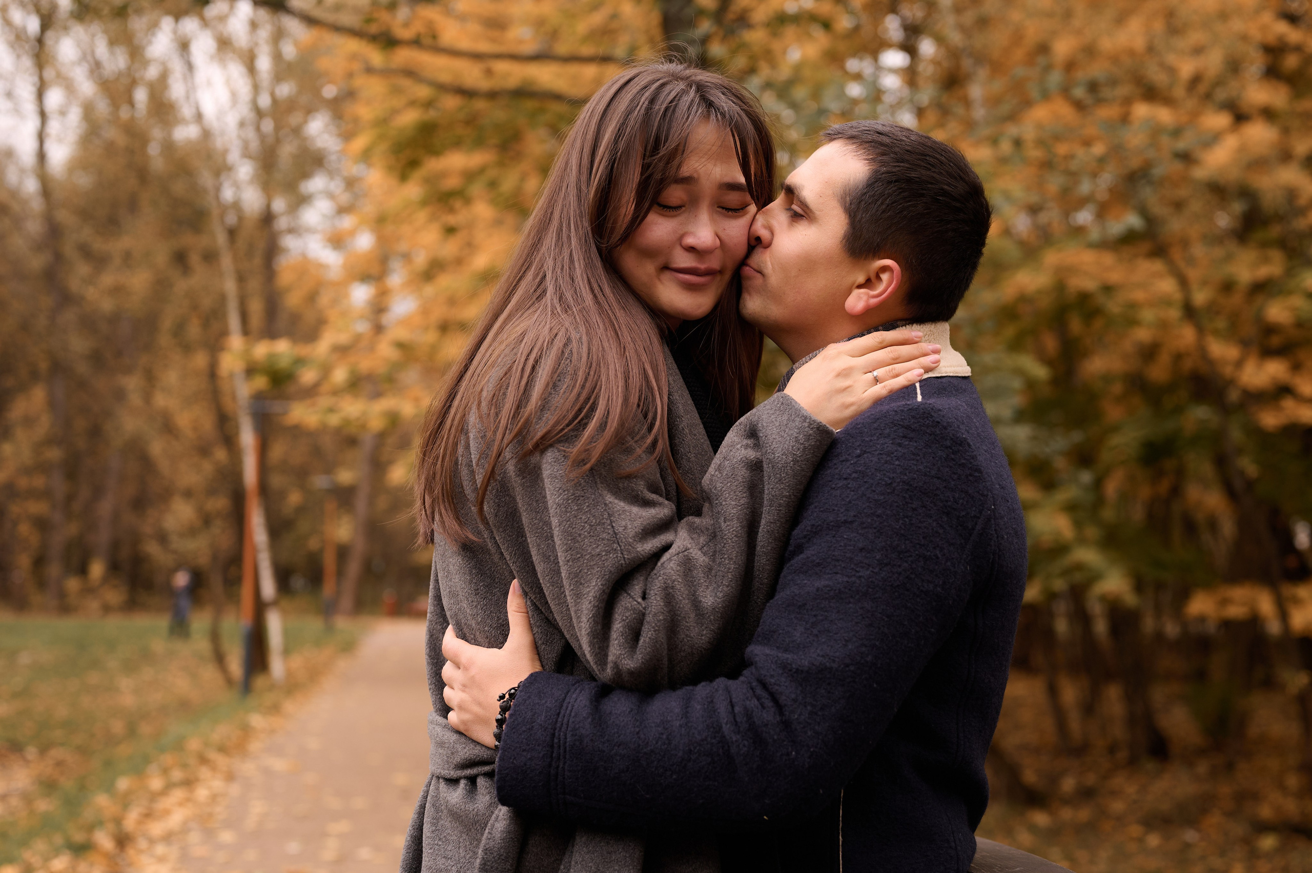Фотосессия помолвки Алины и Юры. Миракова Катрин — портретный и семейный фотограф в Москве
