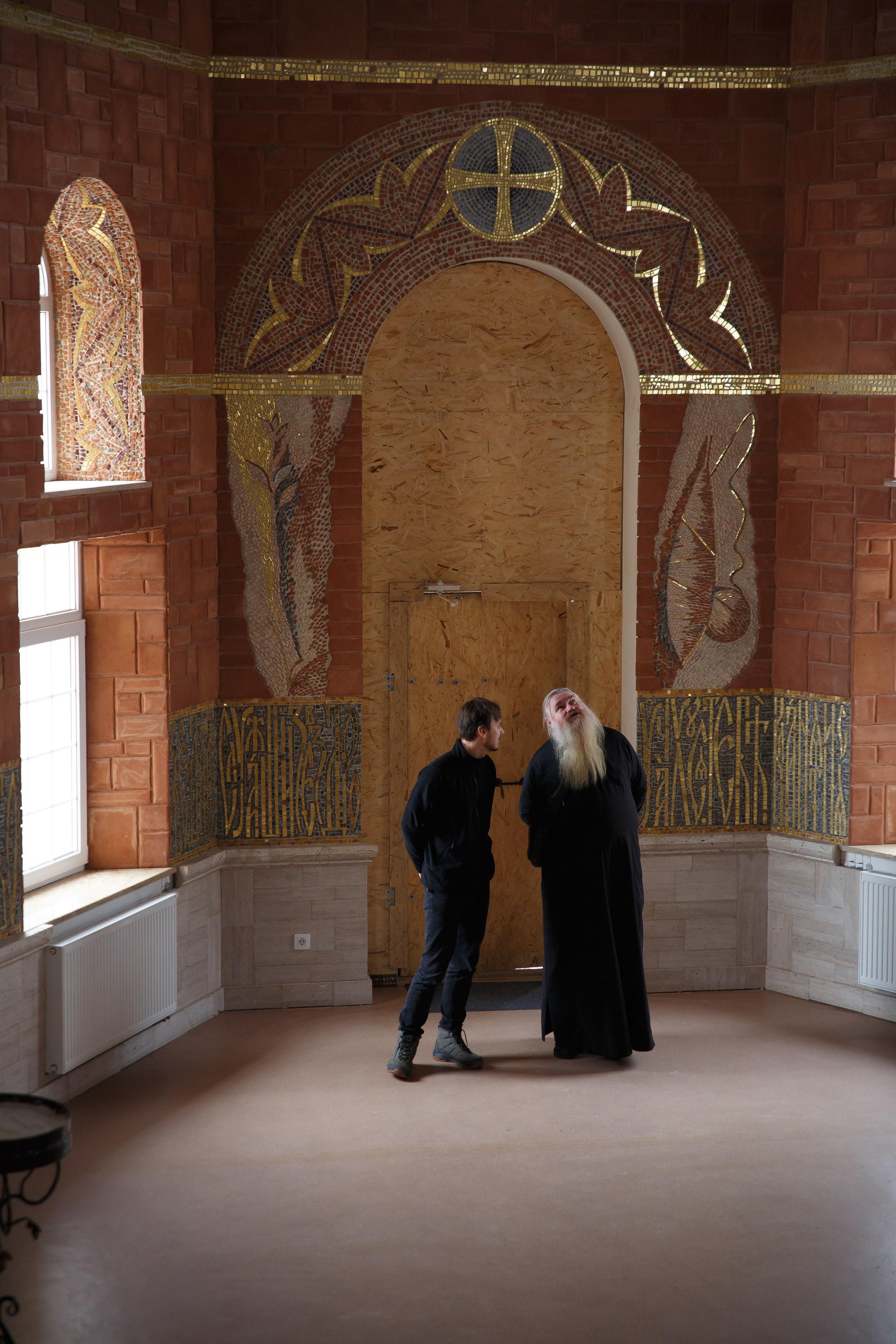 Успенский собор в монастыре Бештау. НИИКОРОВИН- мастерская мозаики и монументального искусства