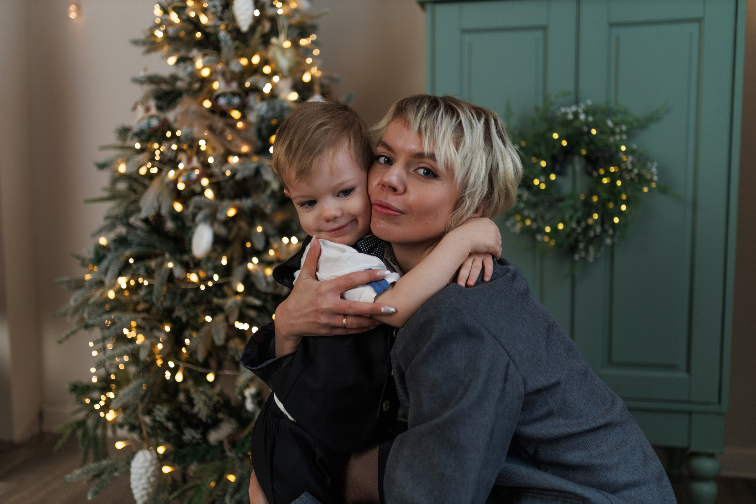 Вера, Саша и Тимоша. Новый год!. Ксения Шакирова. Фотограф в Воронеже