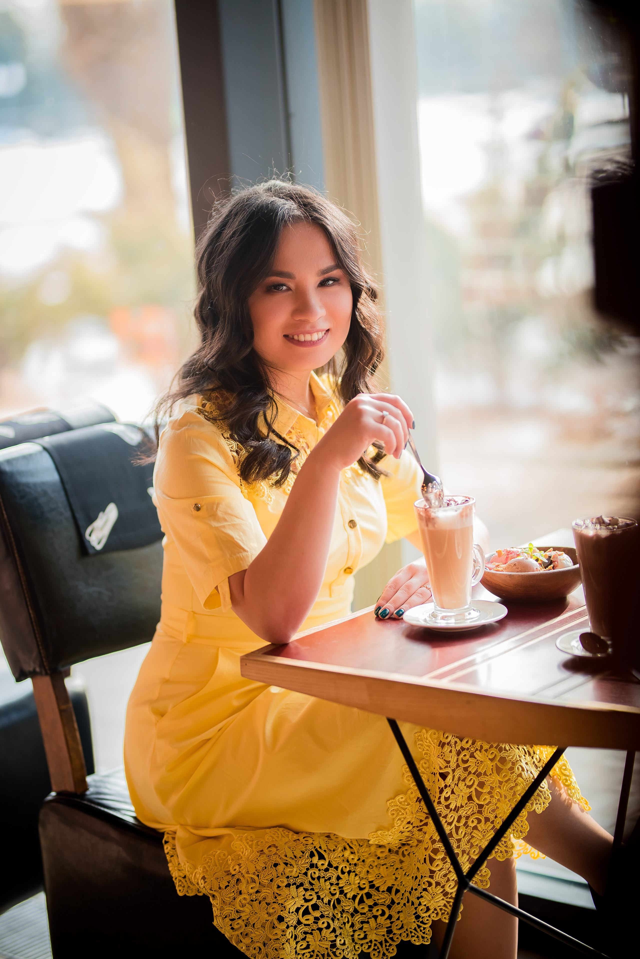 Зима+кафе. Свадебный и семейный фотограф Яна Стражева. Волгоград, Москва