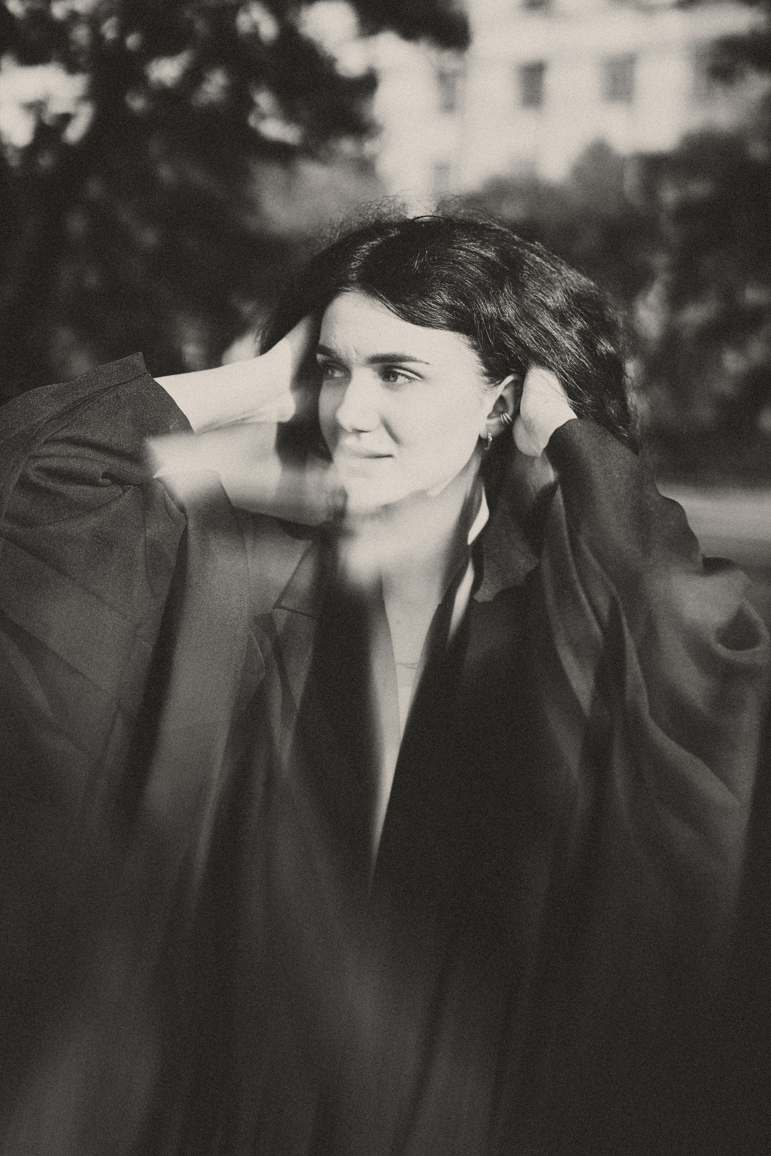 уличная фотосессия с эмоциями и эффектами