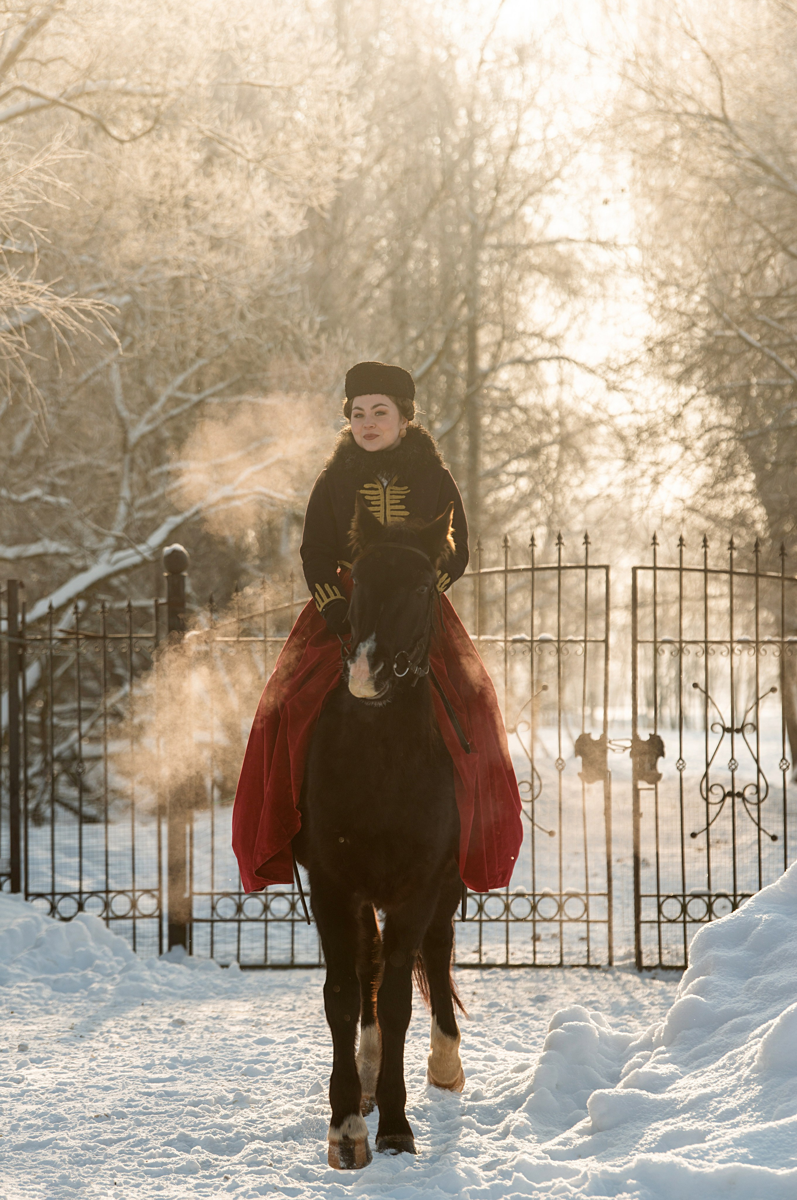 Псовая охота Аванпост. Конный фотограф в Саратове Юлия Иванова
