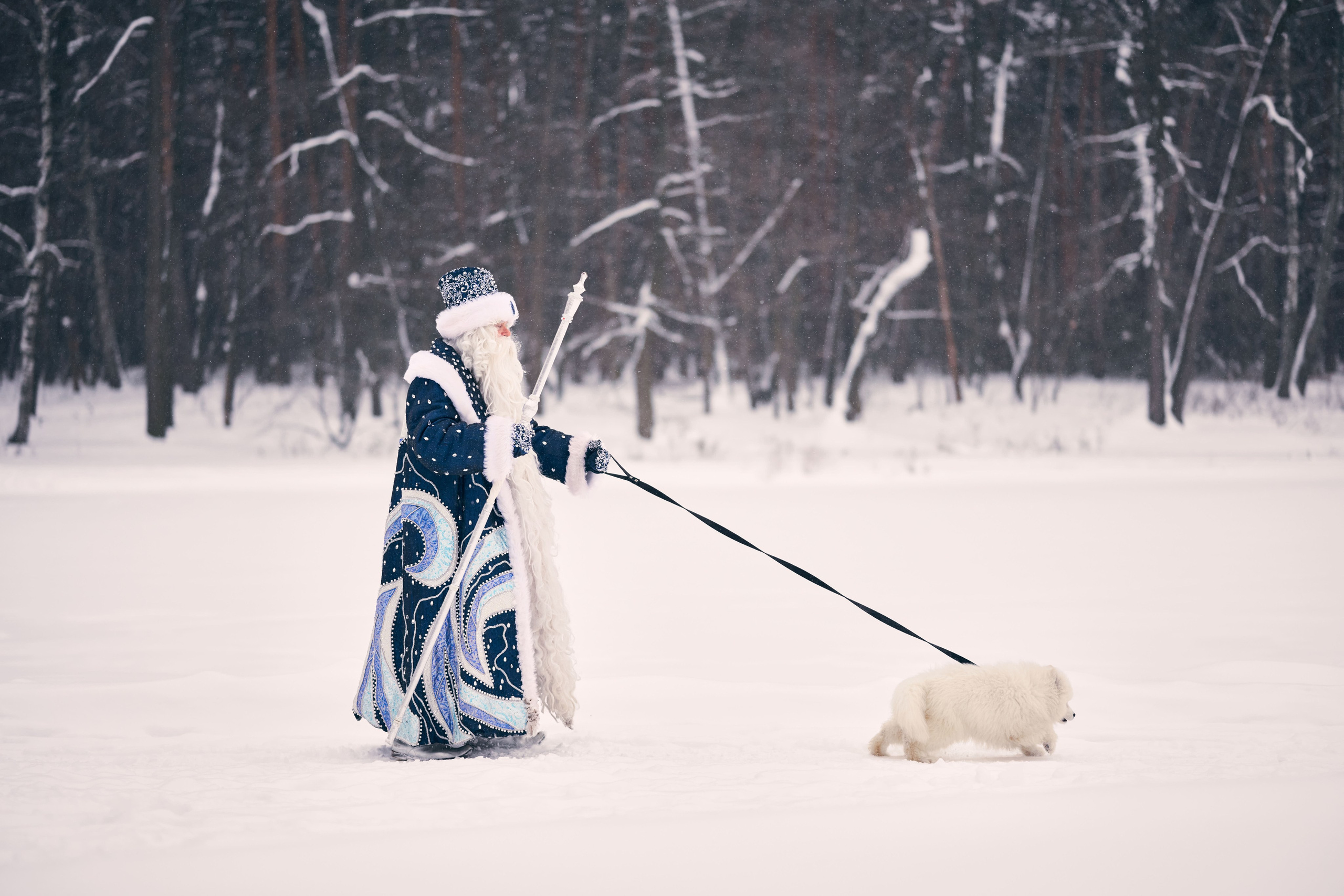 Дед Мороз с Платоном. Никита Хохловский фото и видео продакшн