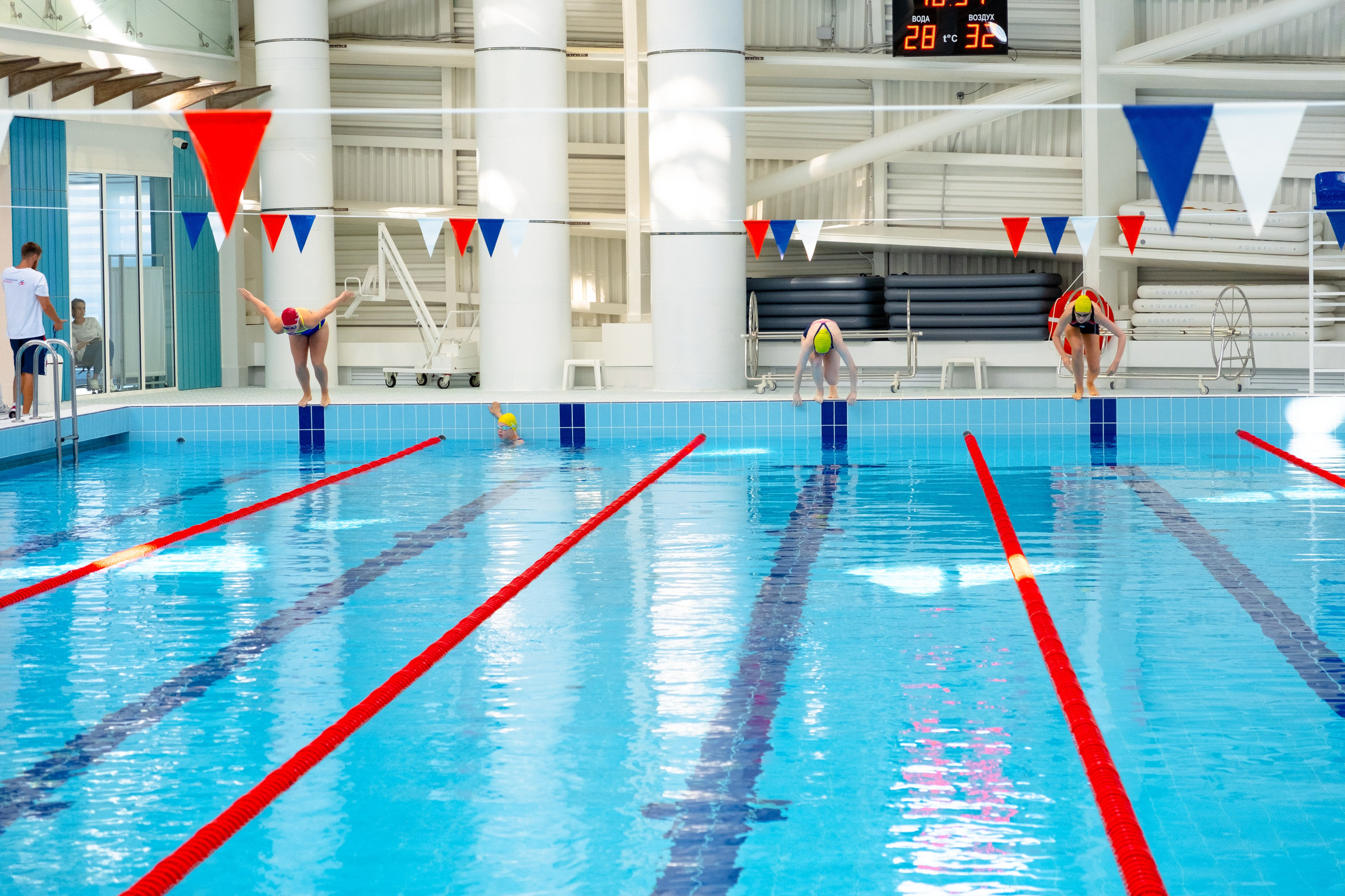 Всероссийский фестиваль «День пловца» в Сириусе. Репортажный фотограф в Сочи Екатерина Вежливцева