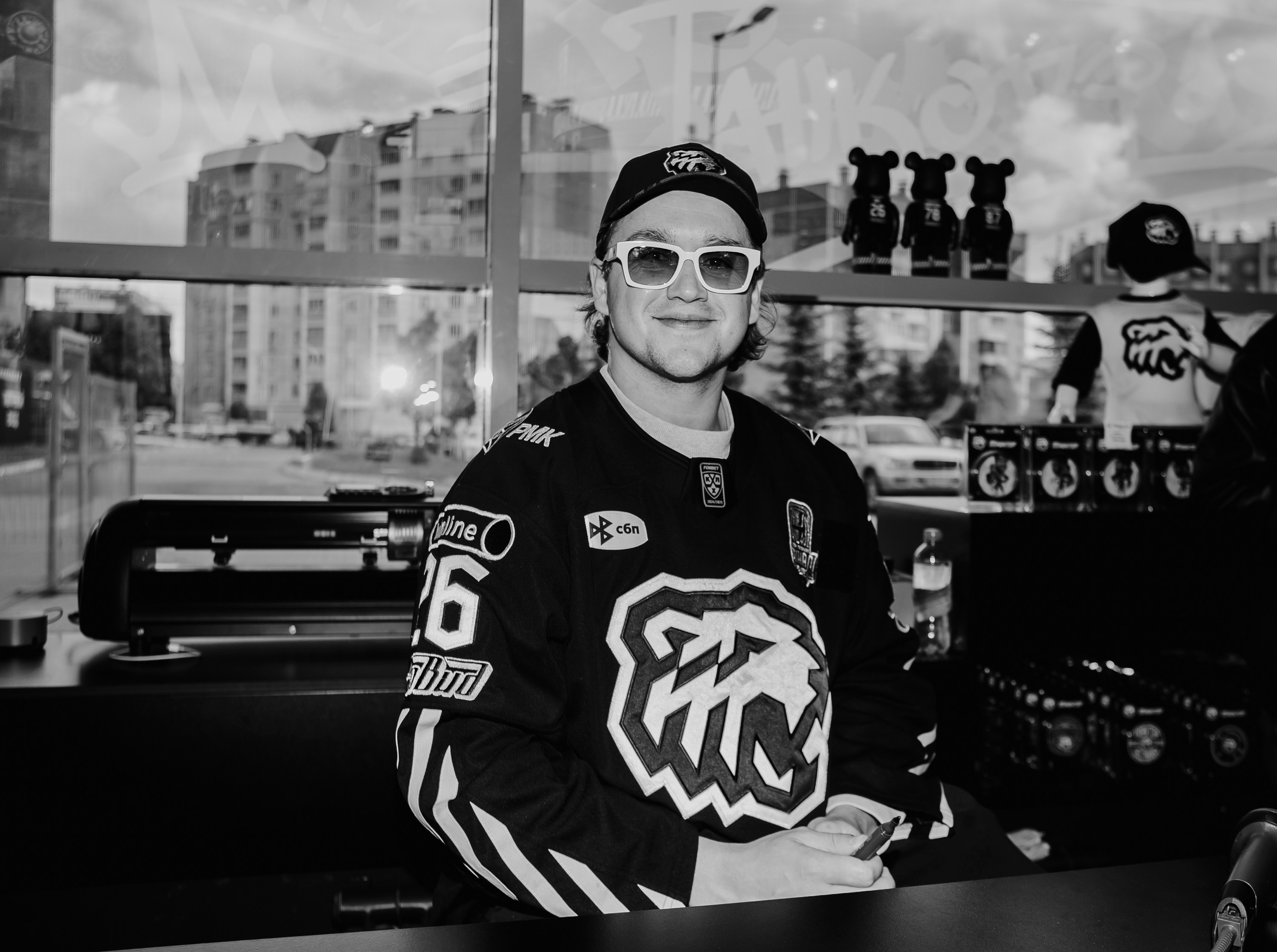 Закрытие сезона ХК Трактор. Татьяна Журавлева