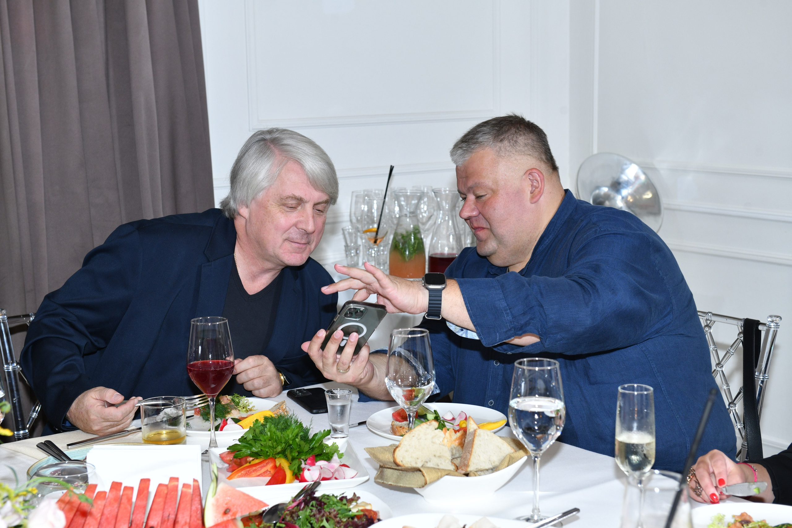 Юбилей в ресторане Светлый. Свадебный и портретный фотограф в Москве Галина Борисова