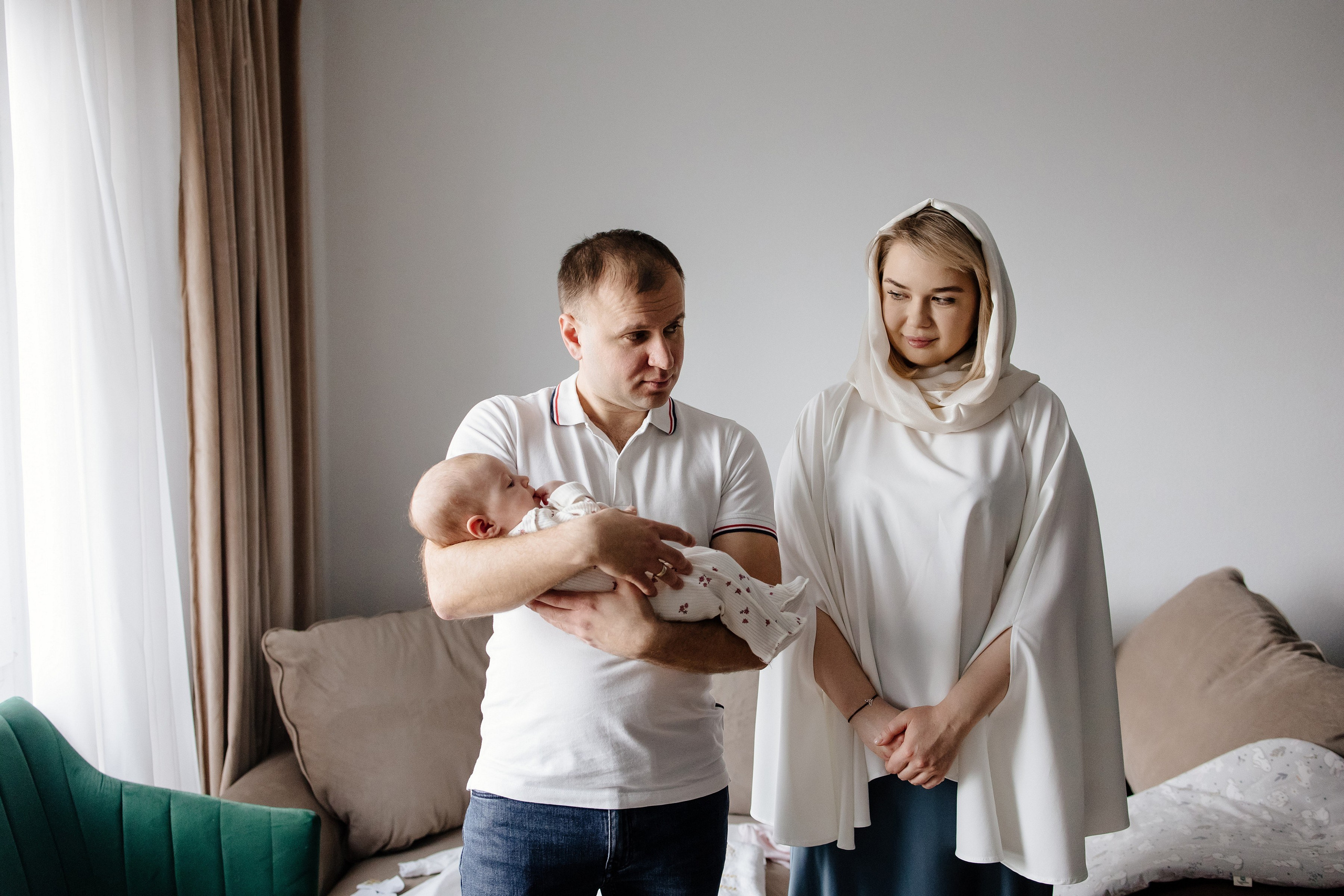 Крещение Стефании. Свадебный и семейный фотограф Екатерина Иванова