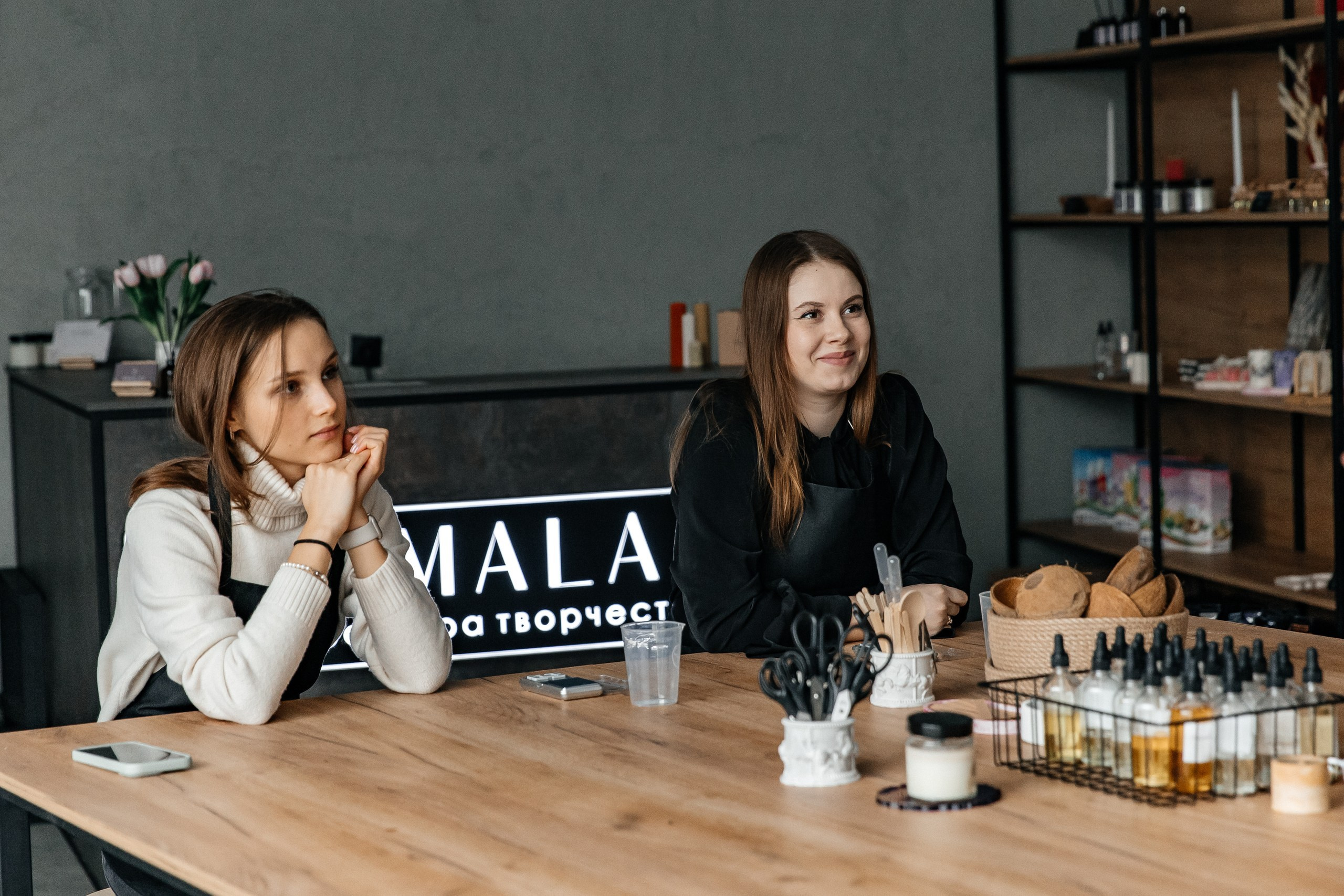 Парный мастер-класс по свечам в кокосе в Нижнем Новгороде | AROMALAGE