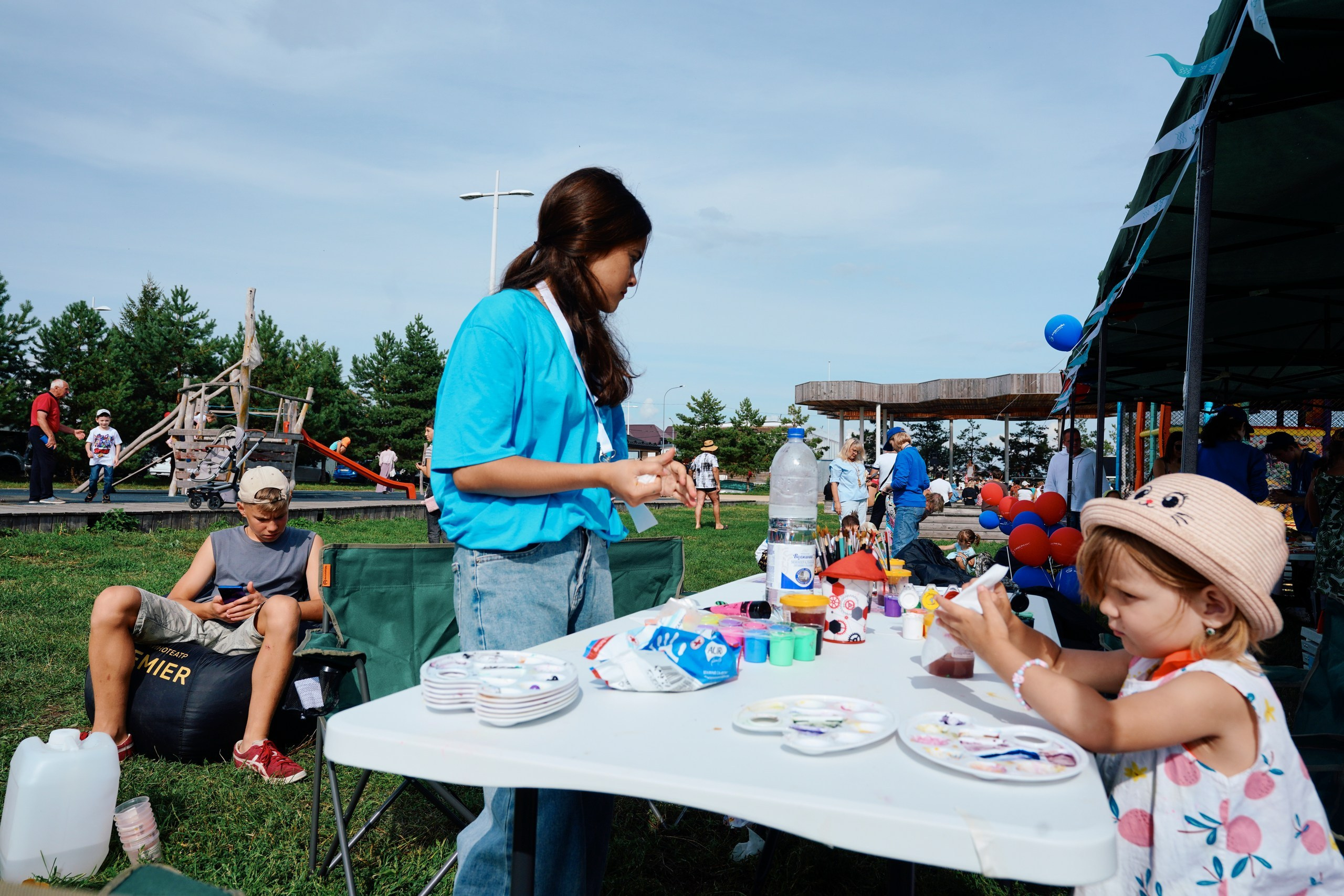 Пляжный маркет 2024, г. Лаишево. Фотограф Казань