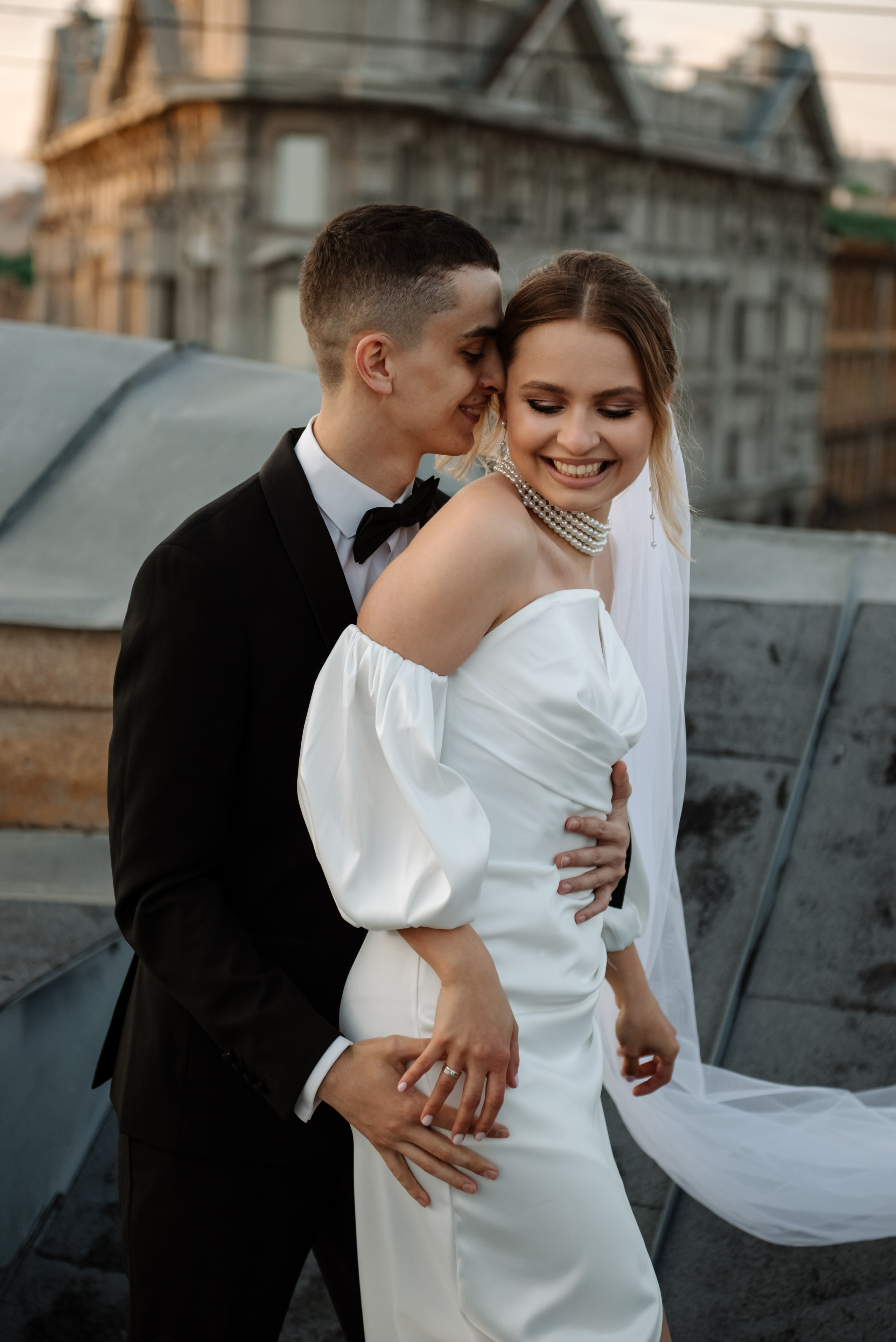 Любовь на крыше. Свадебный и сеейный фотограф в Санкт-Петербурге Елена Худякова