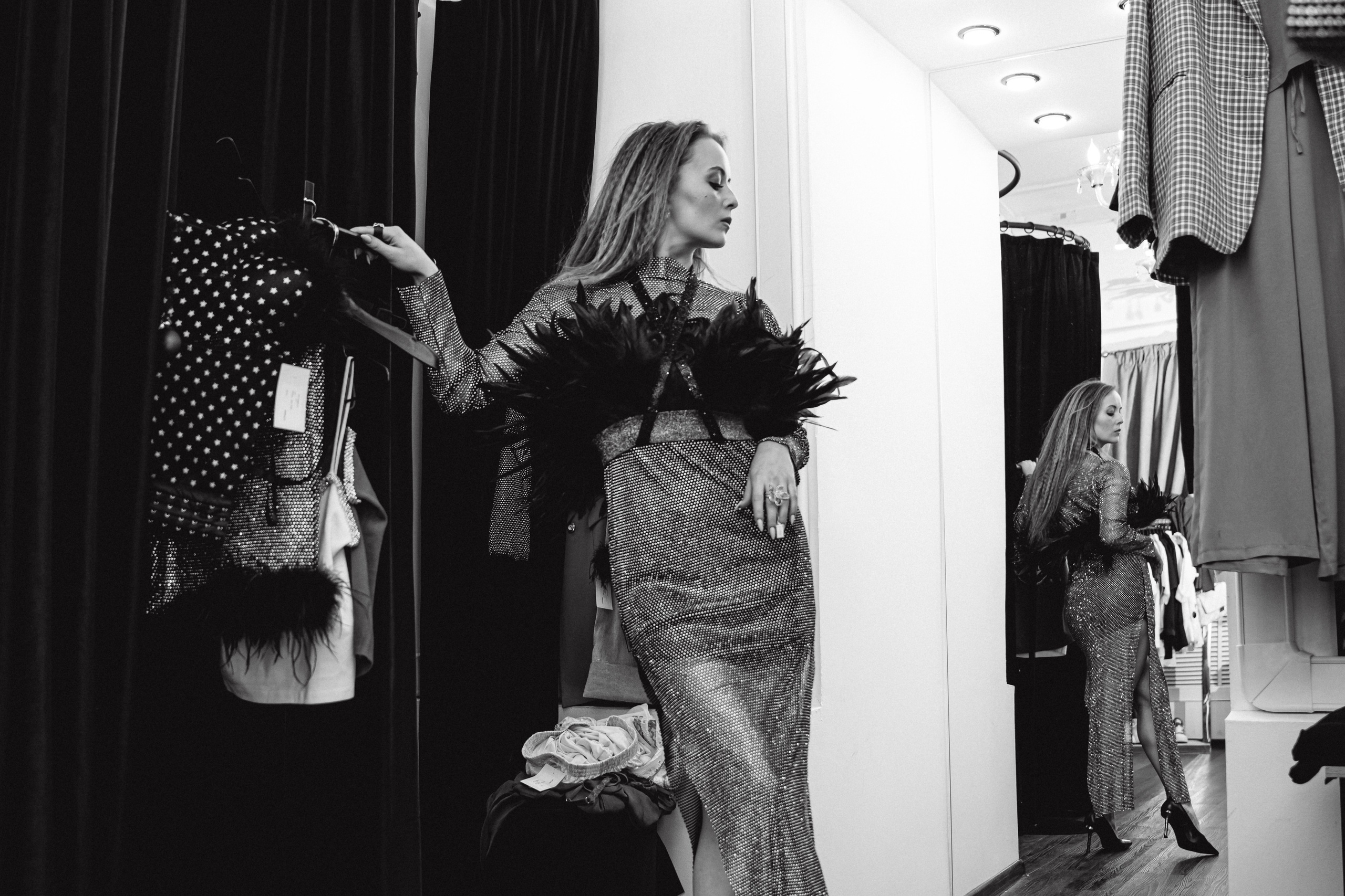 Шопинг со стилистом. Портретный фотограф в Санкт-Петербурге Дмитриева Наталия