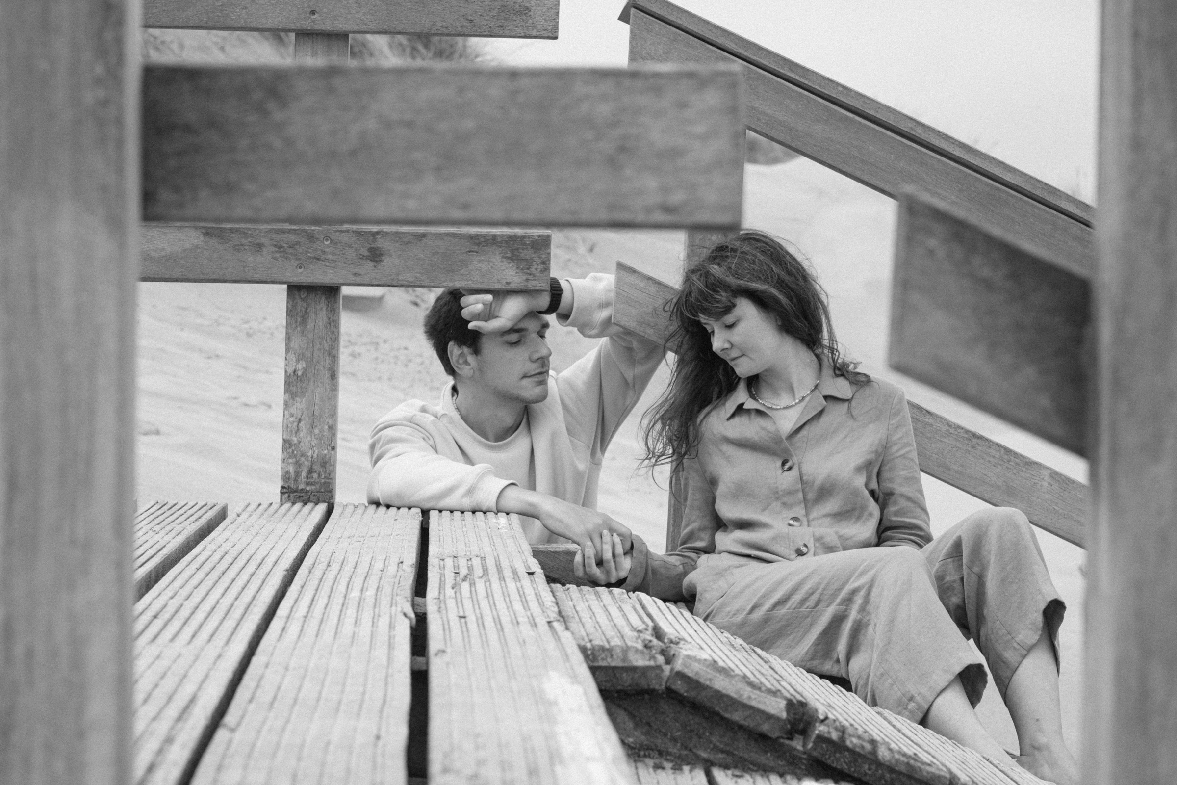 На берегу. Свадебные и семейные фотографы в Москве Максим и Оксана Первомай