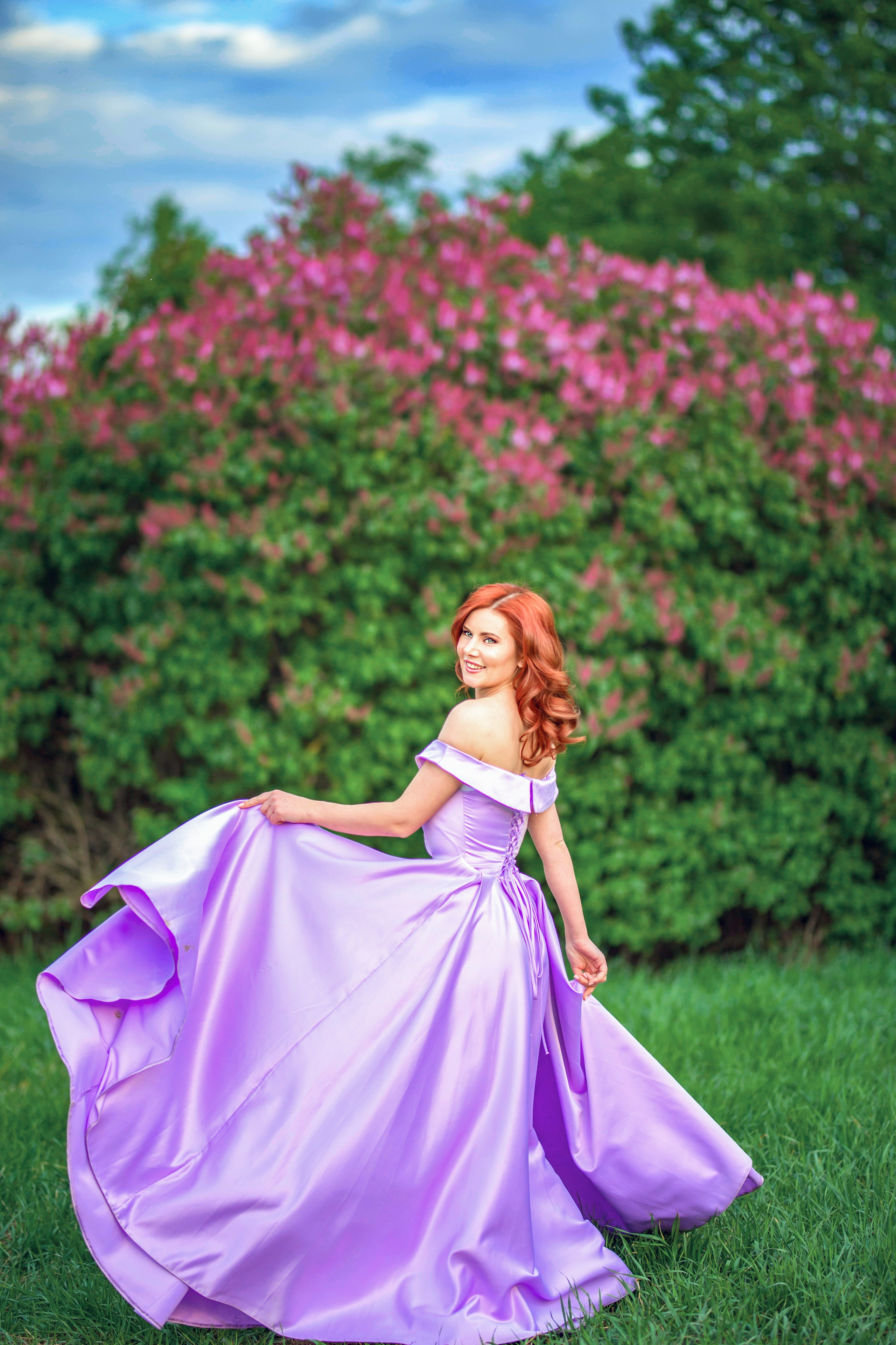 Съемки в ЦВЕТЕНИИ. Фотограф Алина Лебедь