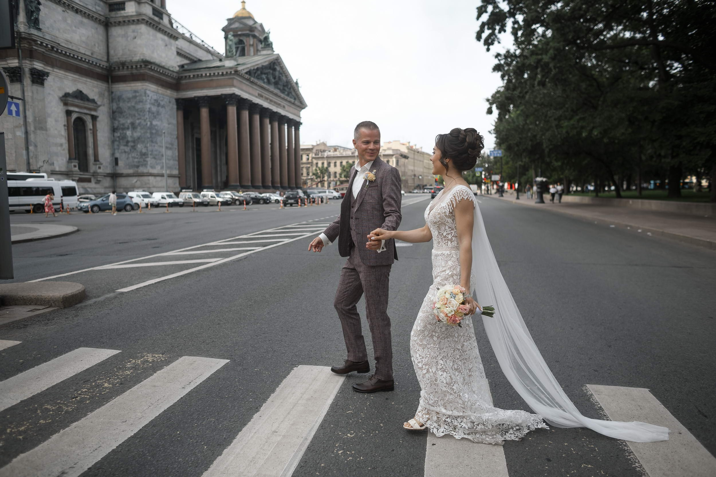 Свадебная фотосессия. Свадебный фотограф Игорь Брундасов 8PHOTO на свадьбу венчание загс СПб