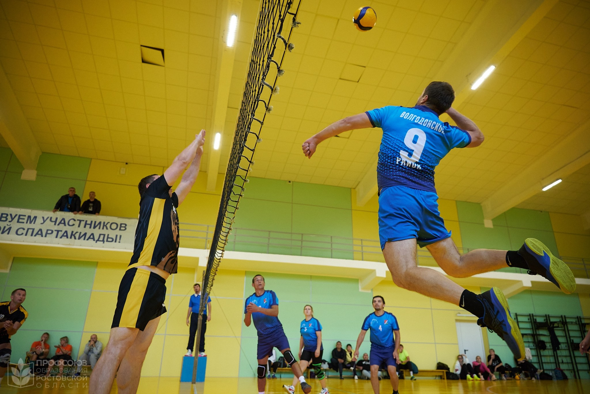 Спортивный репортаж: волейбол