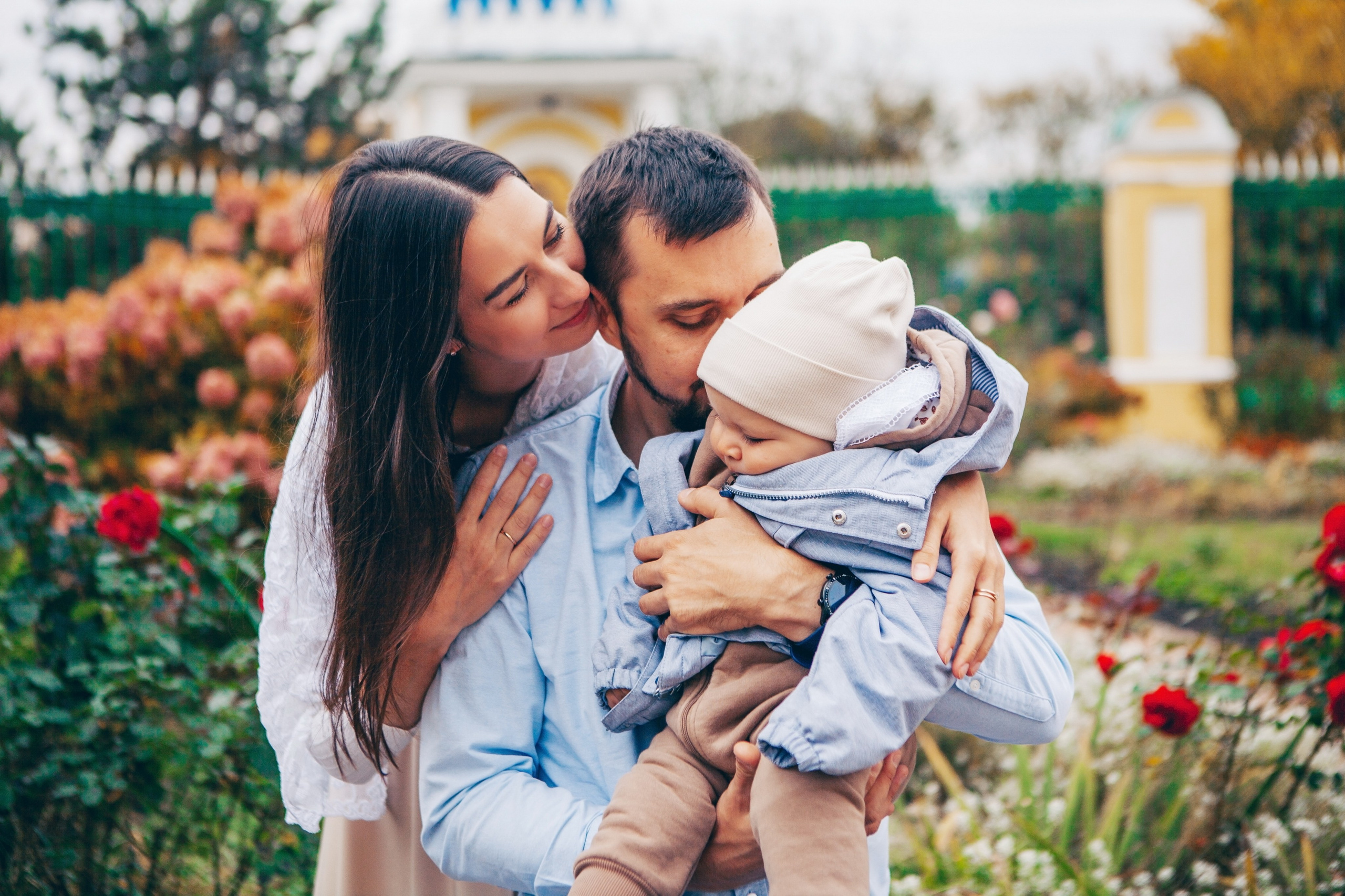 Крещение ребенка в церкви. Фотограф Ольга Ефремова