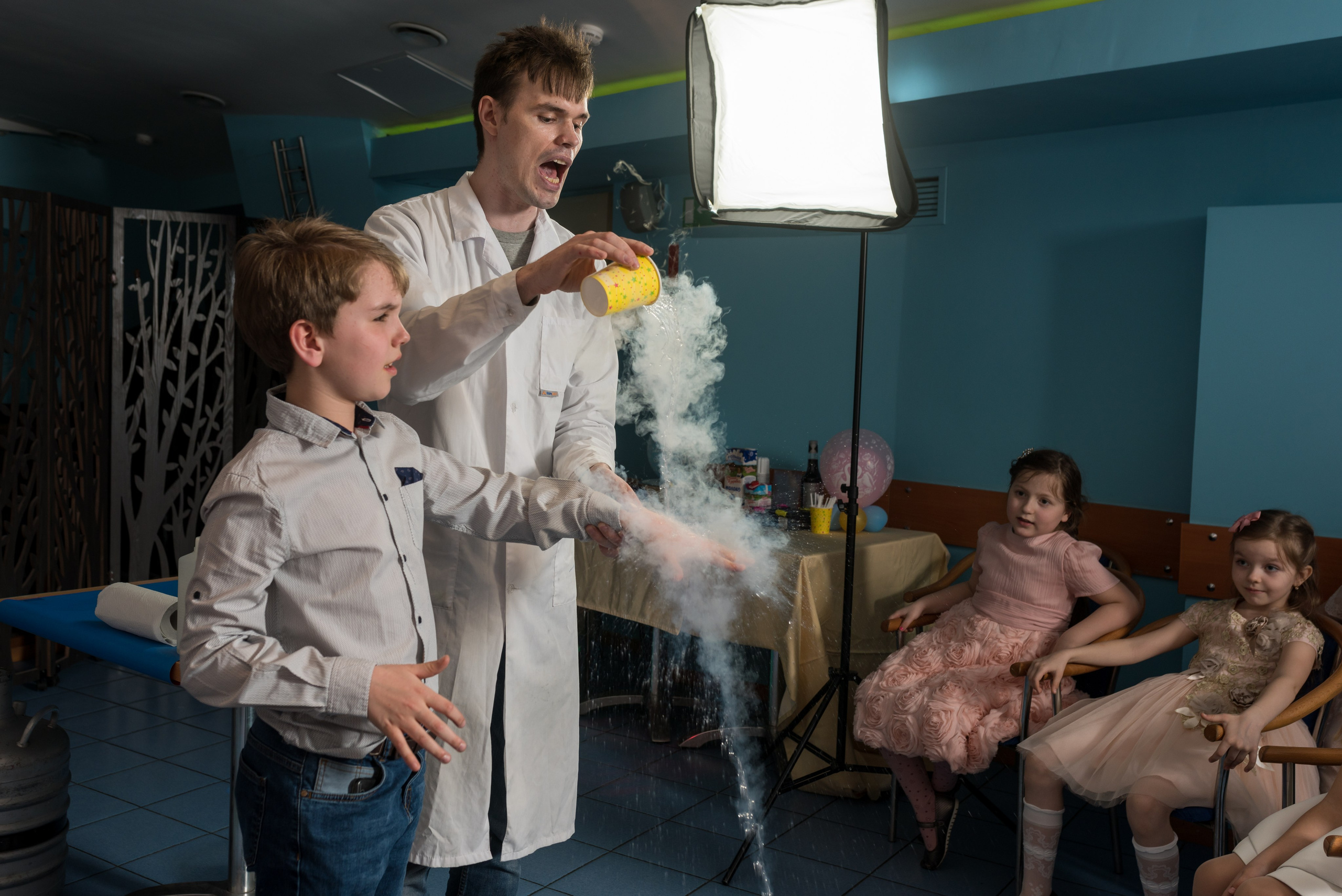 Детский праздник. Фотограф Андрей Зикеев, фотостудия AzArt Studio в Москве