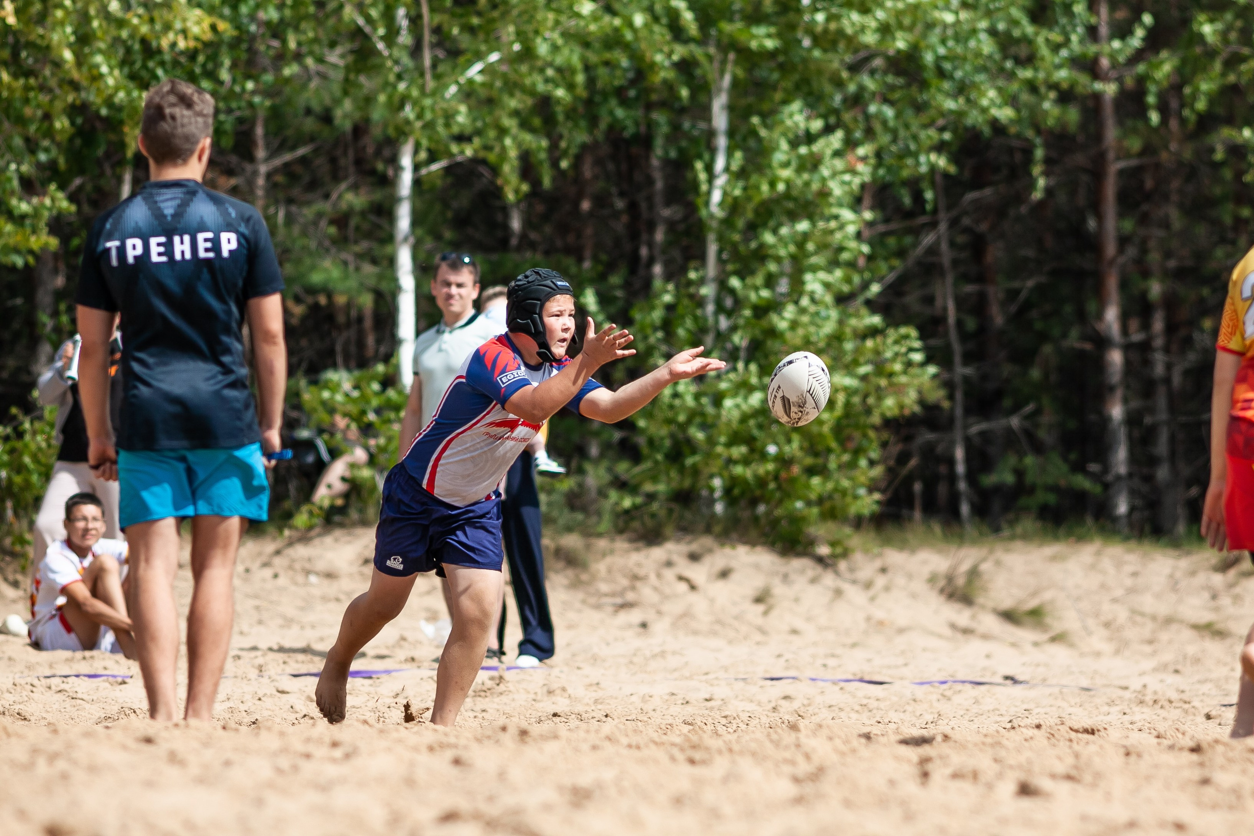 «Кубок «Молота» по пляжному Регби. Фотография