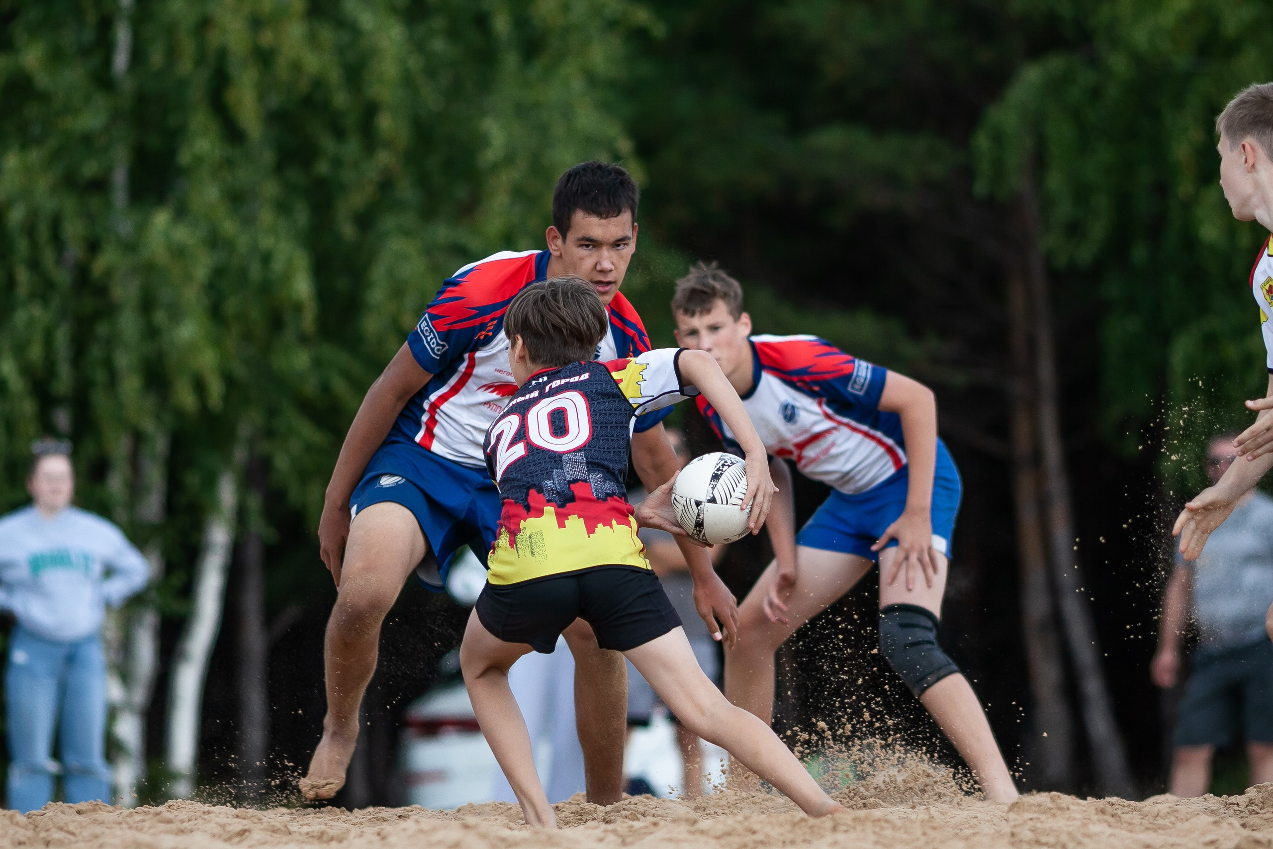 «Кубок «Молота» по пляжному Регби. Фотография