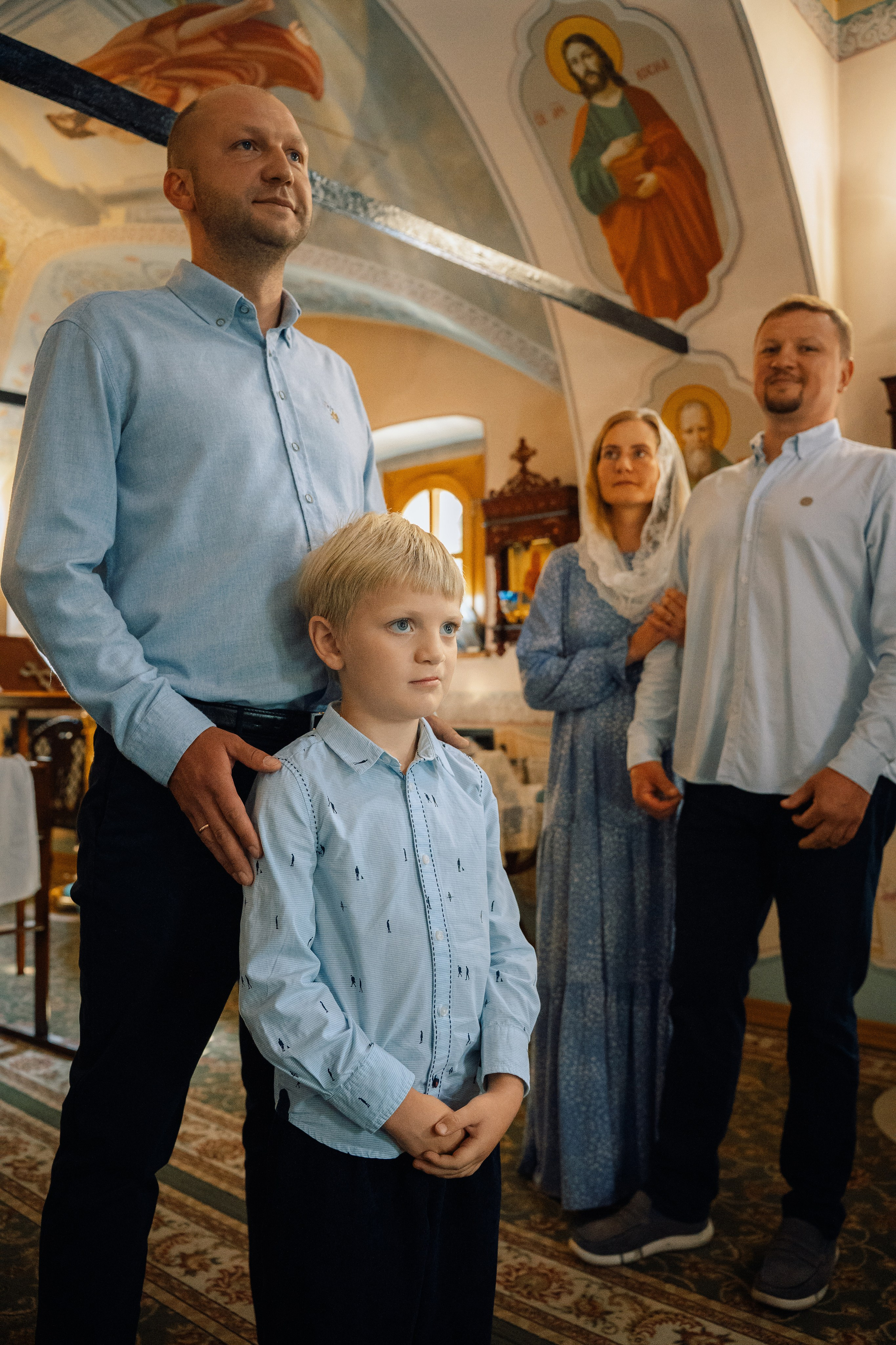Крещение Марка. Фотограф Казакова Анастасия