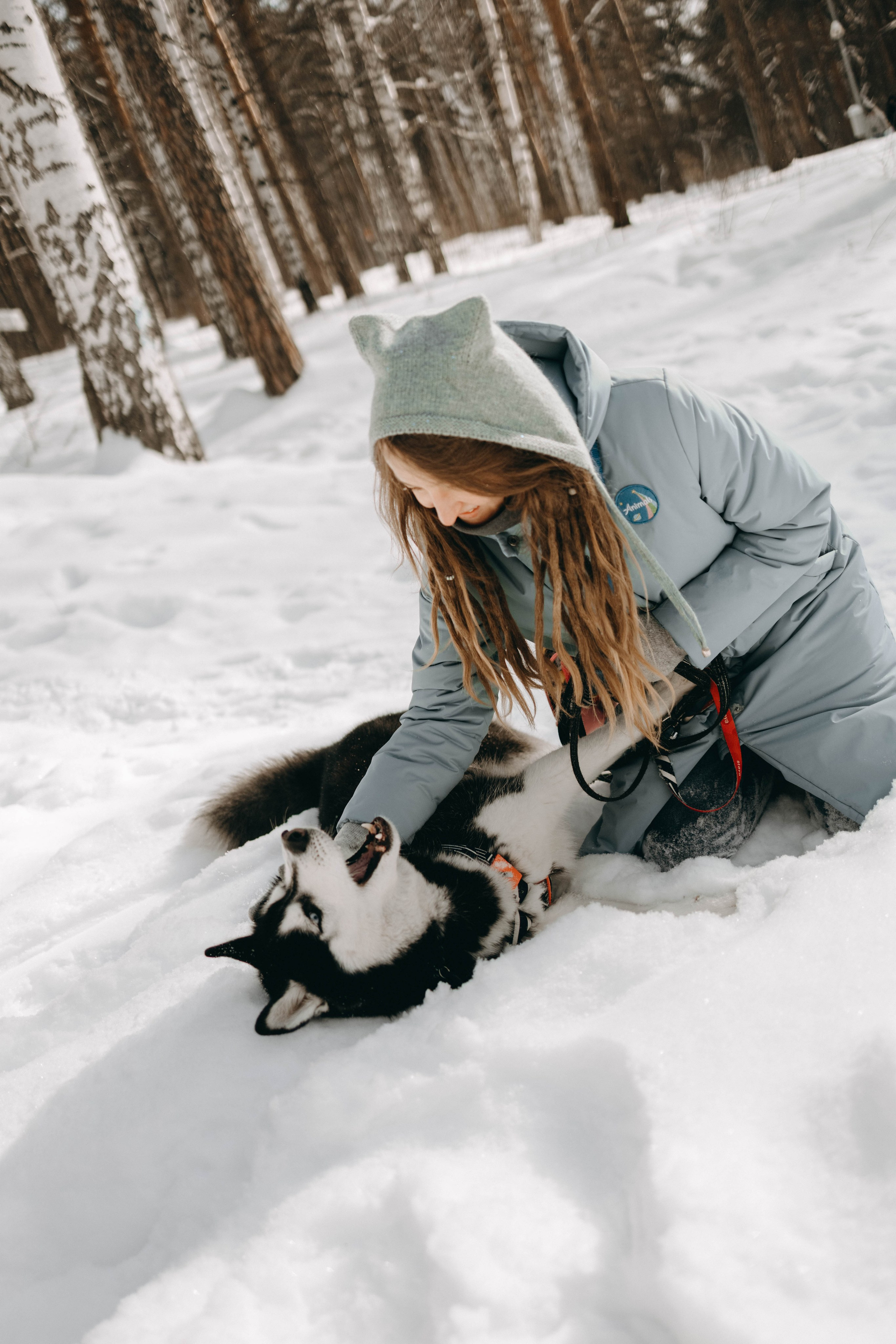 Анна и Вегас. Фотограф-анималист в Екатеринбурге | Кристина