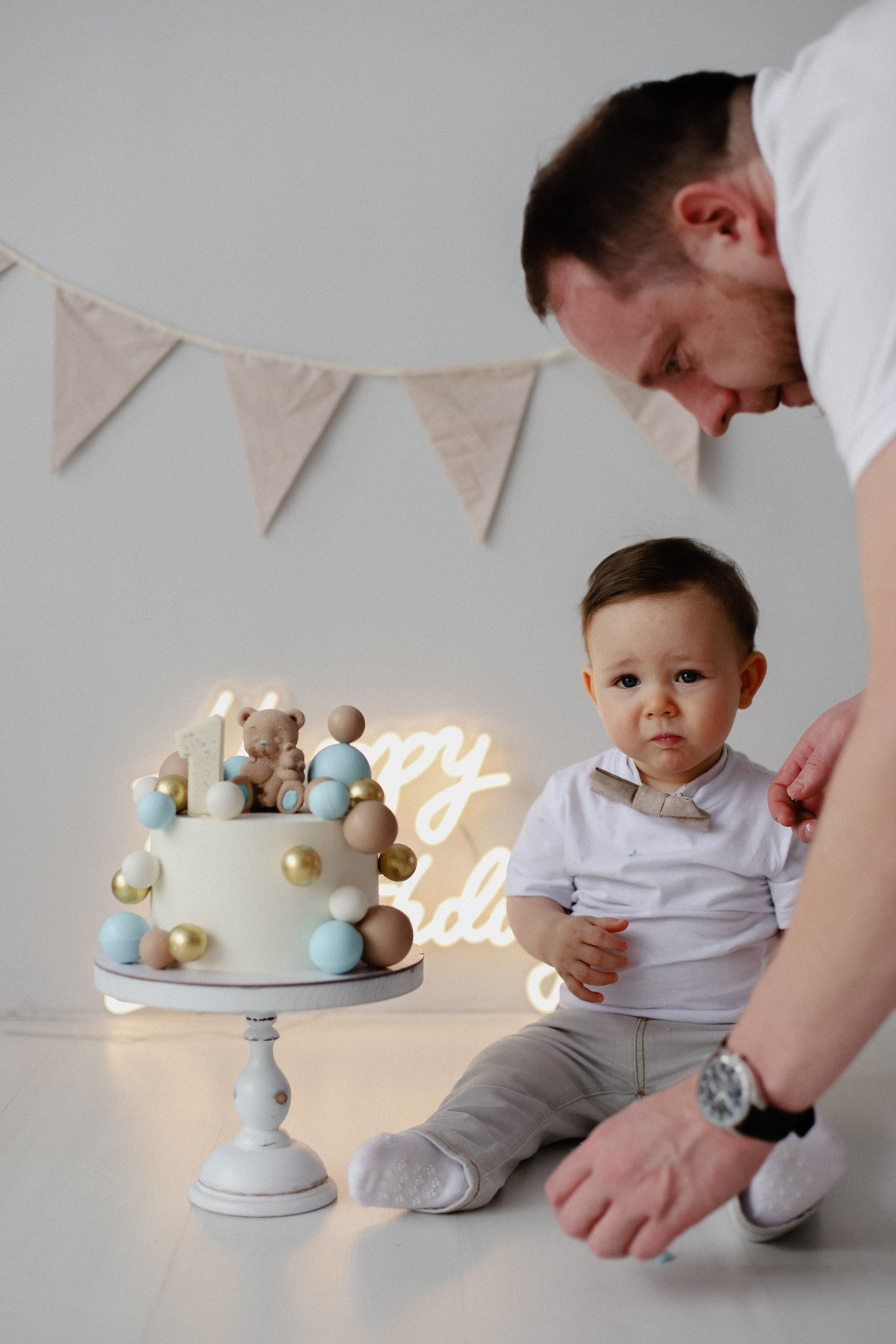 Тимофею 1 год. Фотограф в Алматы и Москве Даша Пушкина