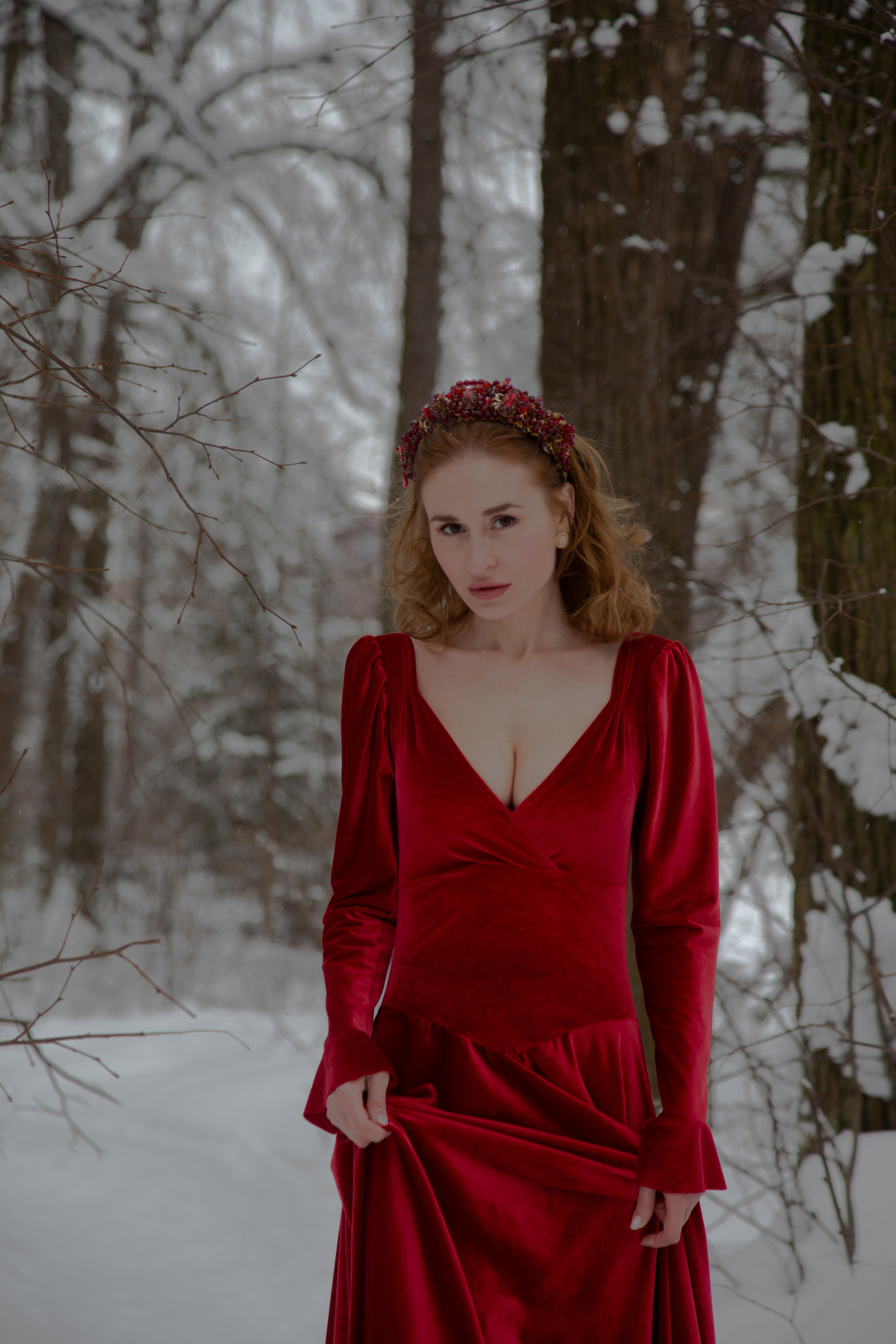 Улица & природа. Модель Москва каталожная и творческая съемка Anna Antlers