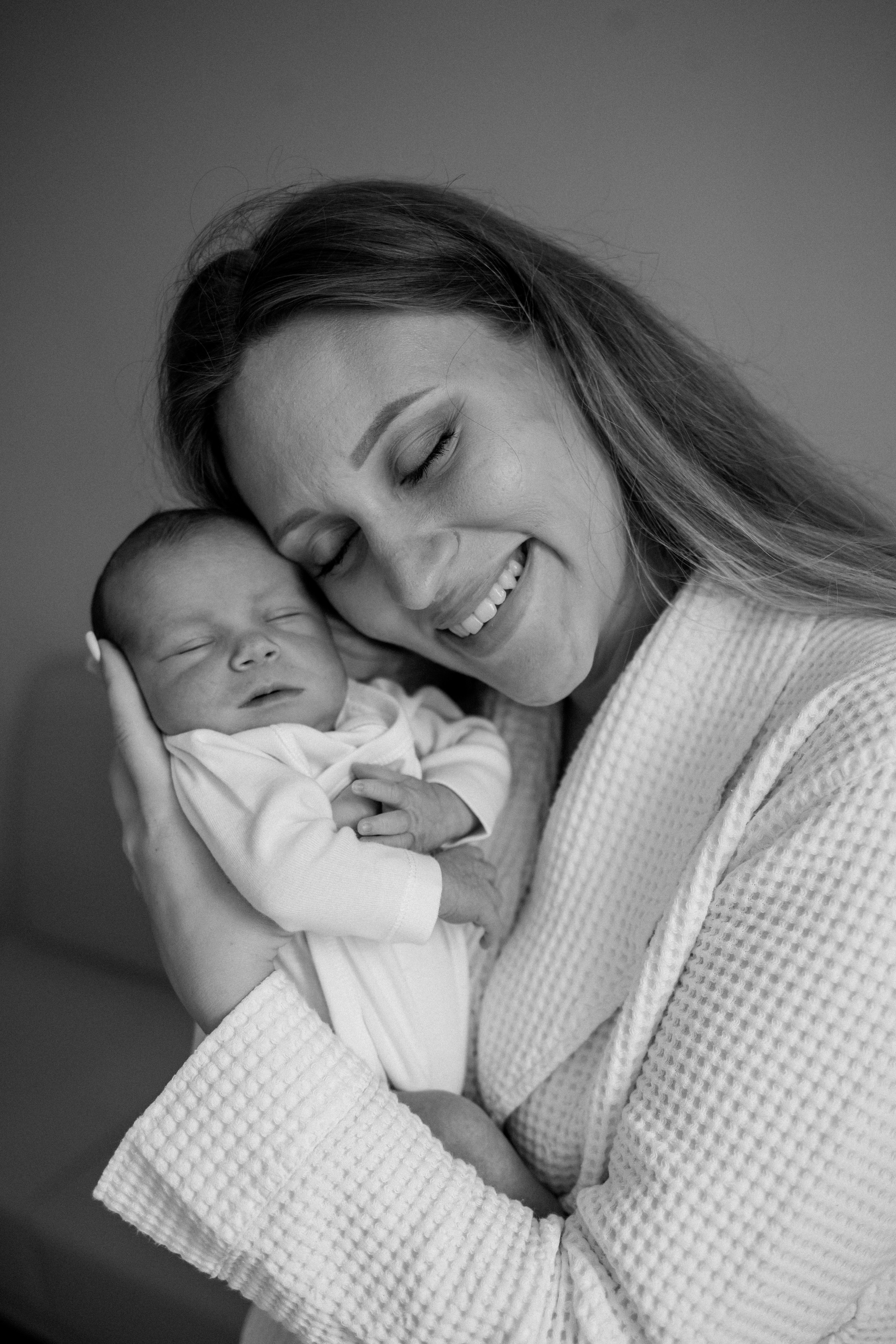 Выписка Анны с малышом Федором. Семейный фотограф Николаева Ольга