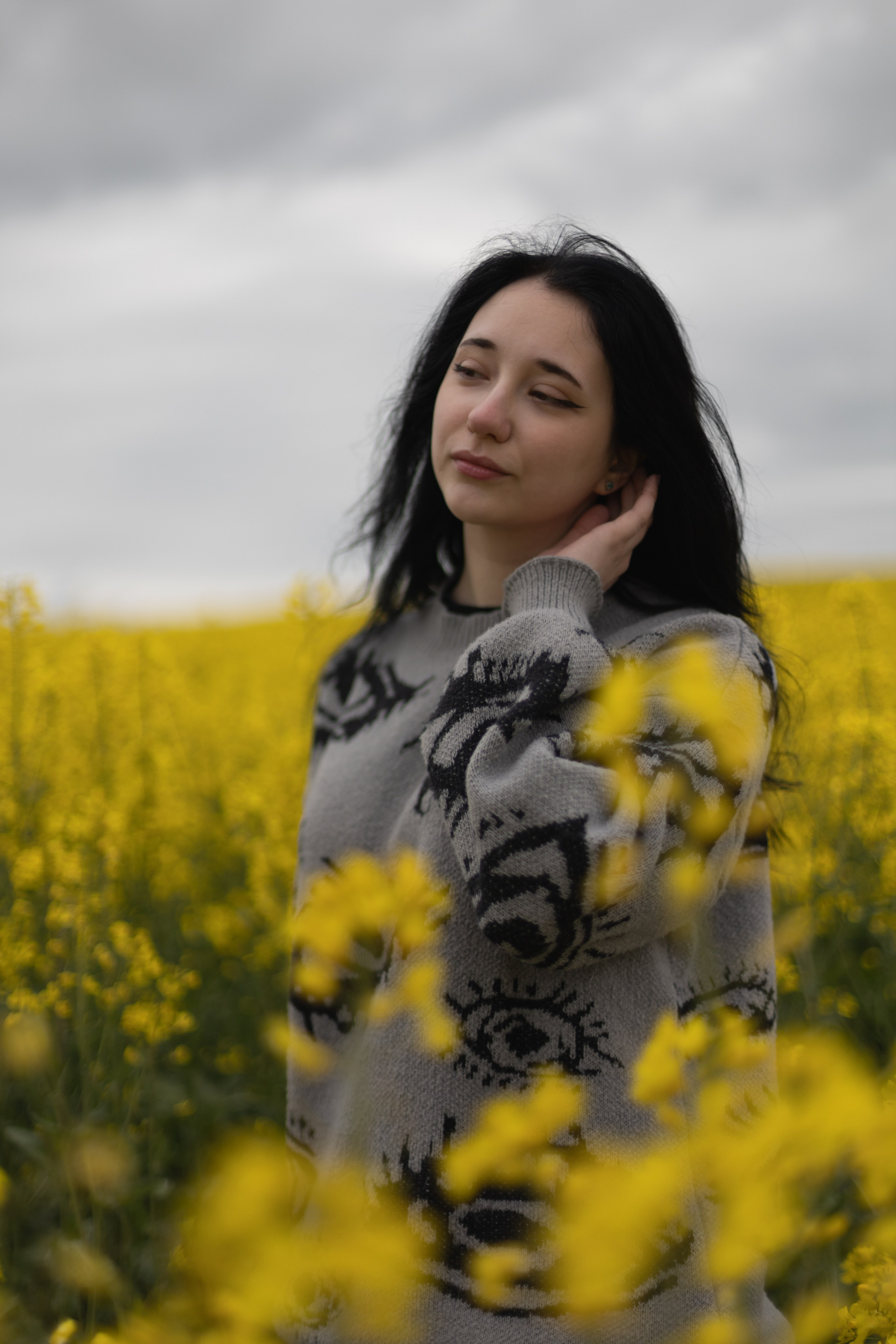 Полина Л — (Рапсовое поле). — Digital Noise —