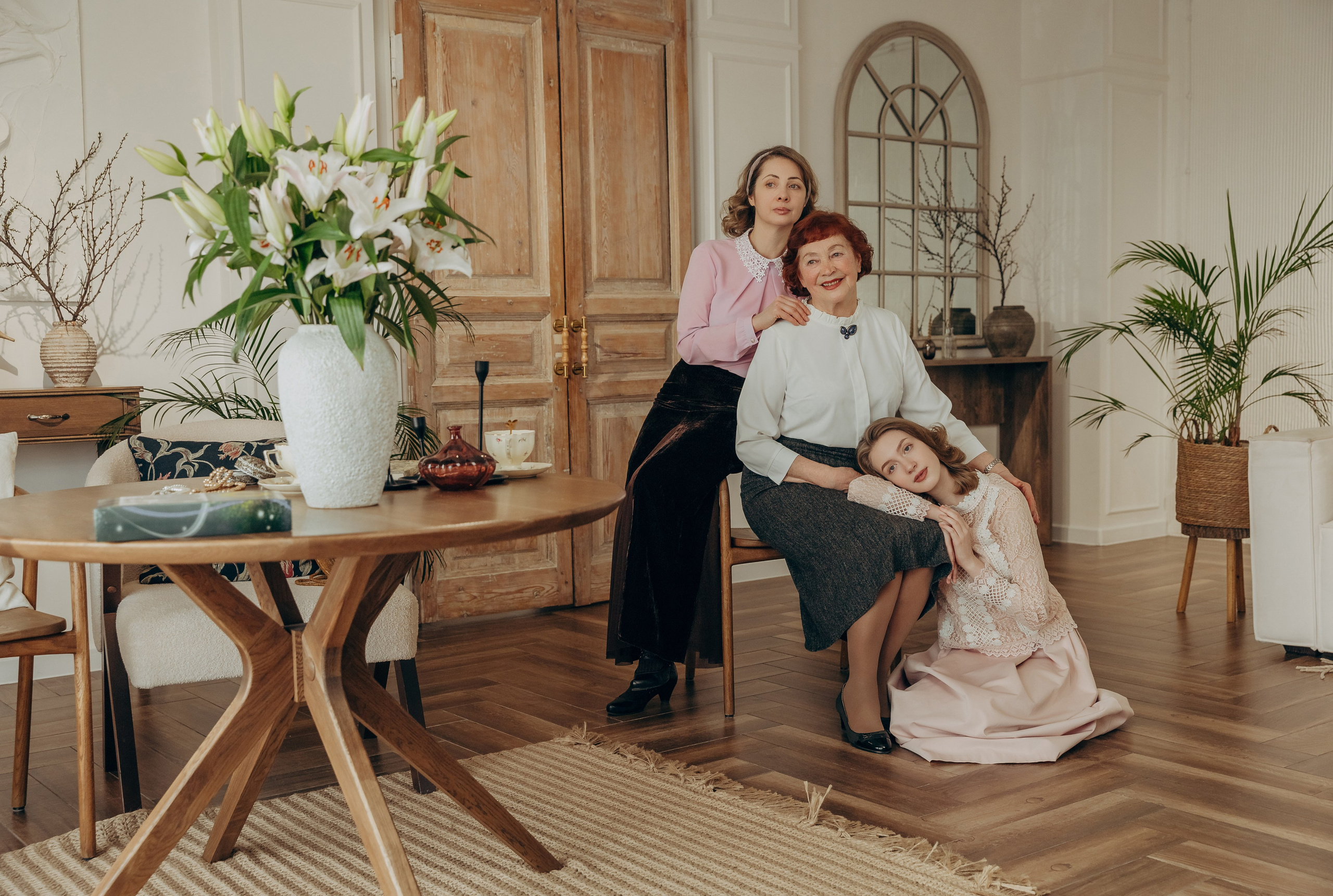 Мама, бабушка и внучка. Семейный и школьный фотограф в Самаре Екатерина Удиванкина