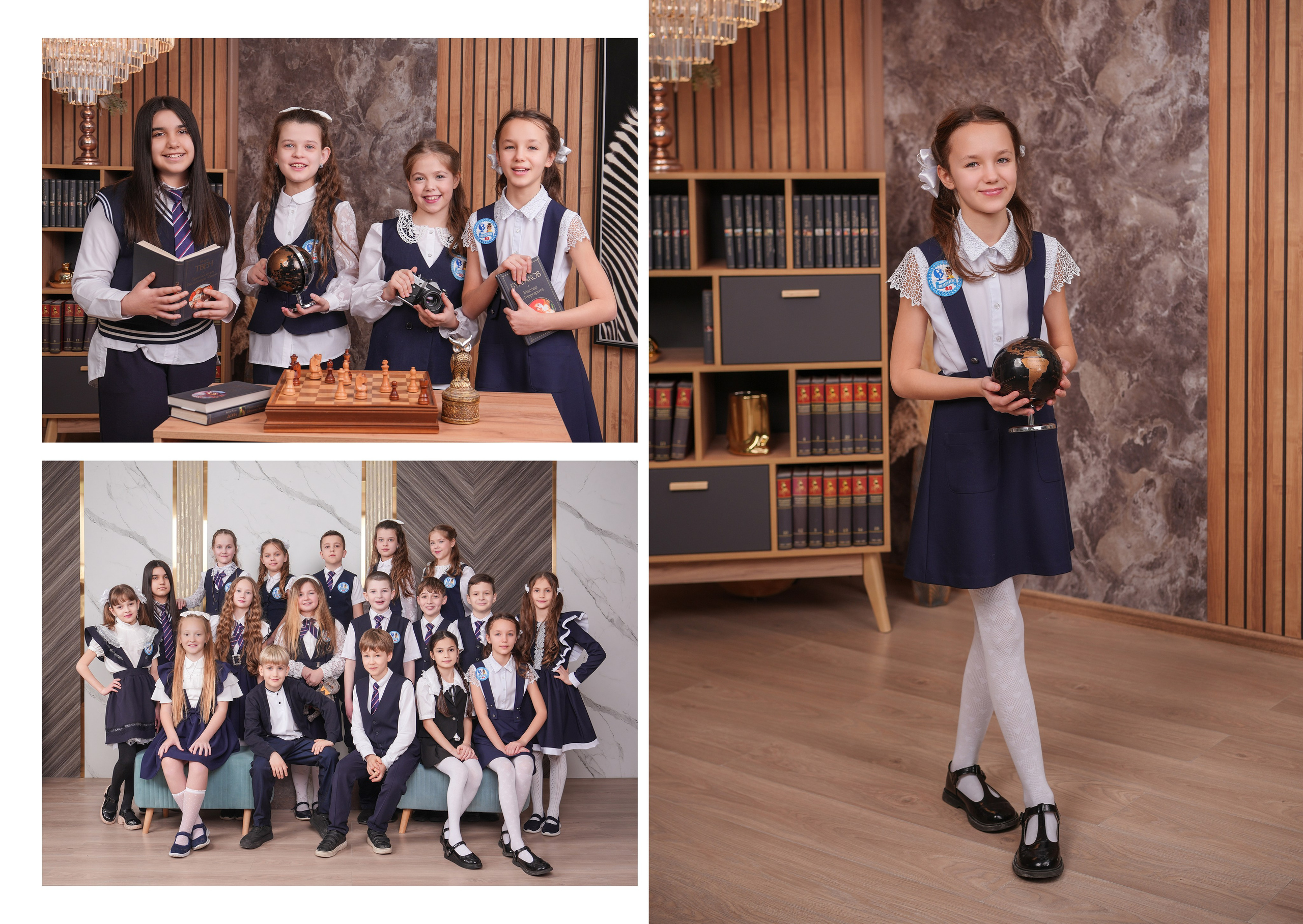 ШКОЛА 83 4 Б. Красивый выпускной альбом в Краснодаре