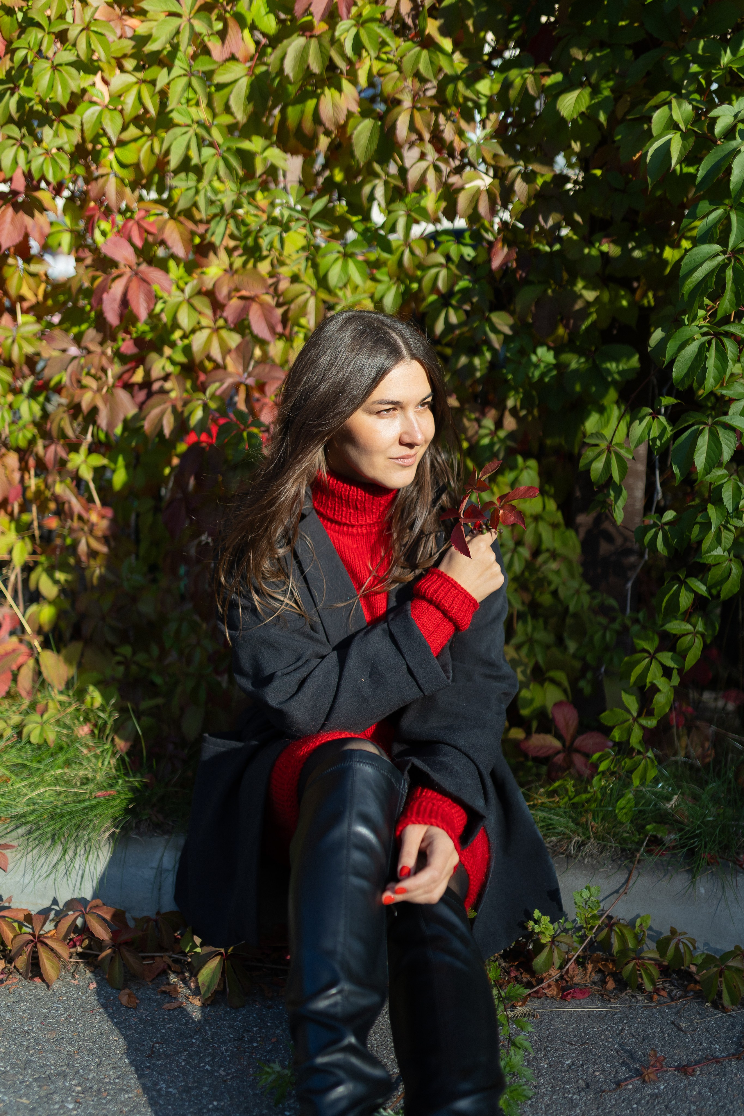 Осенний портрет. Елена Семейный фотограф Санкт-Петербург