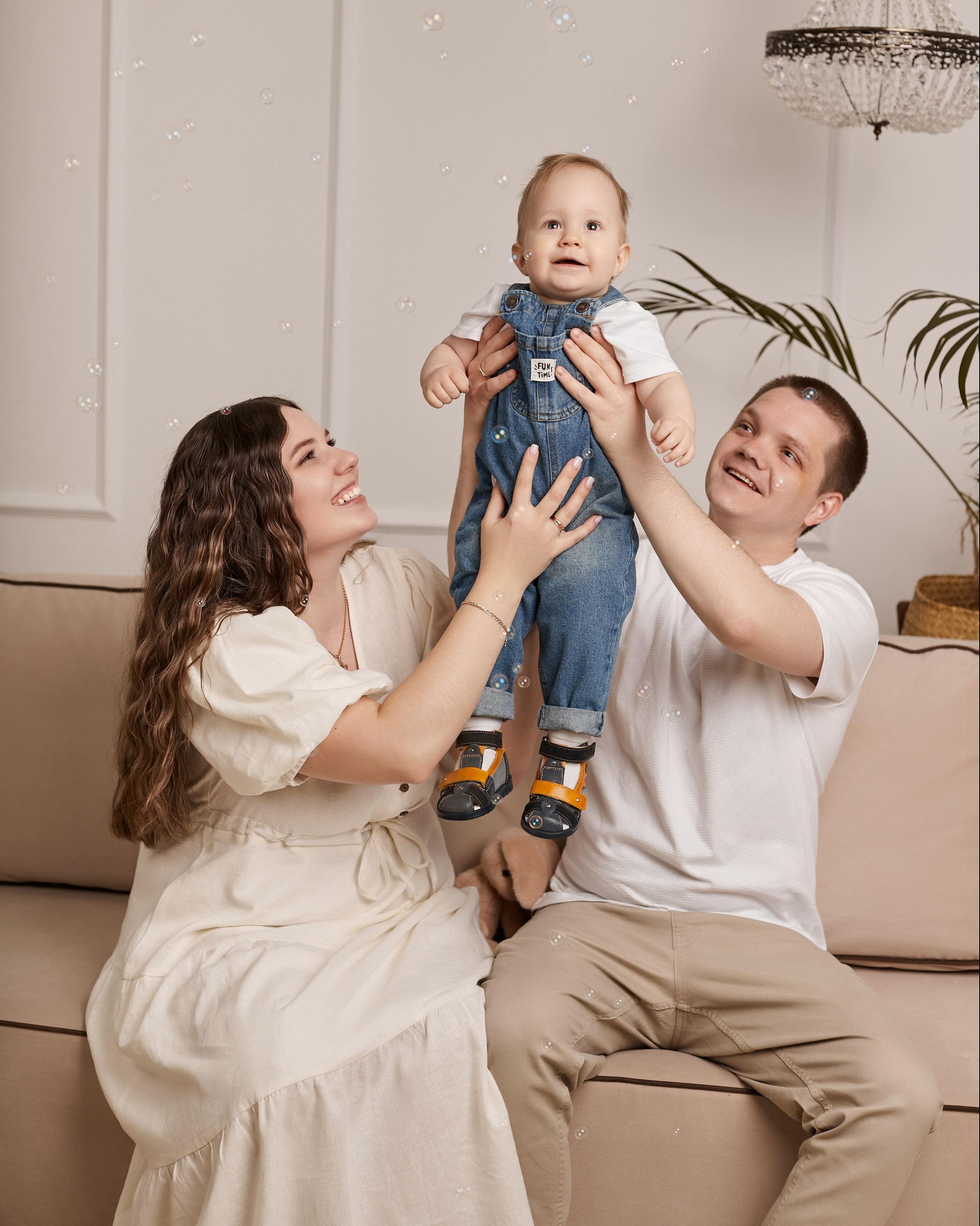 Студийные семейные фотосъемки