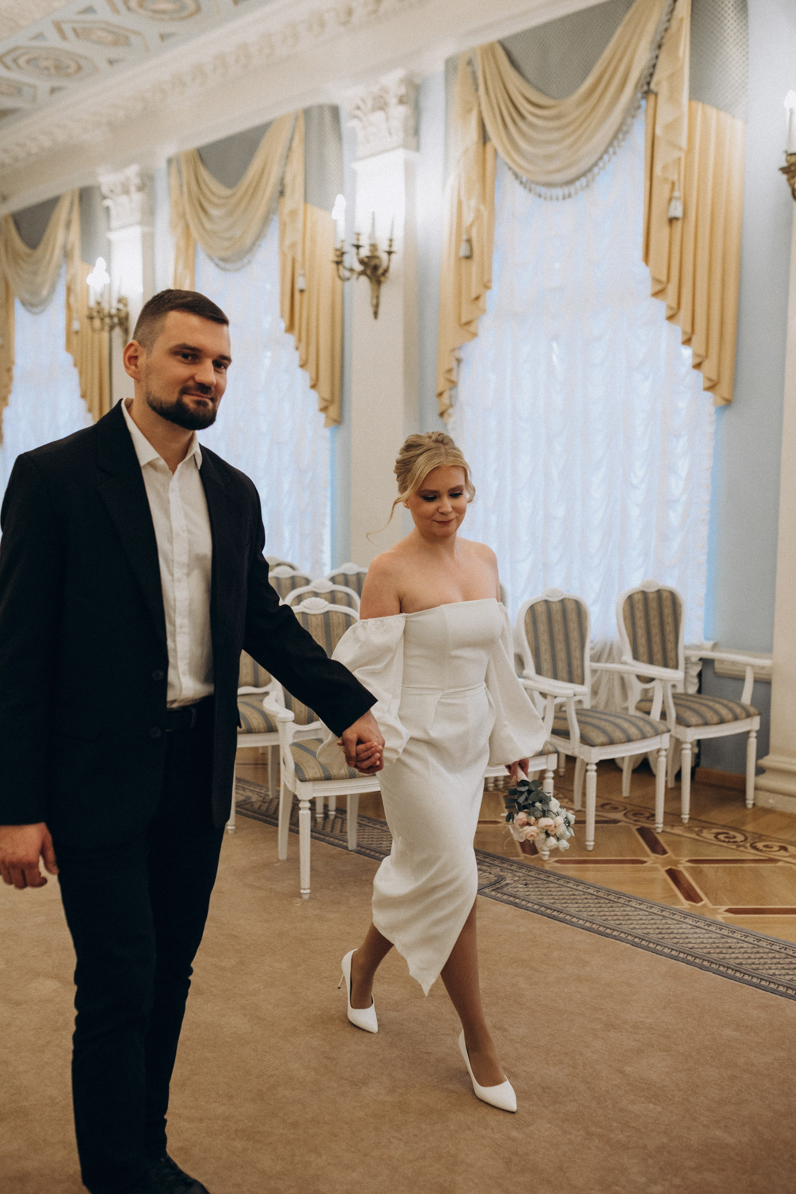 Михаил и Анастасия | Загс Кировского района. Свадебный и love story фотограф в Санкт-Петербурге