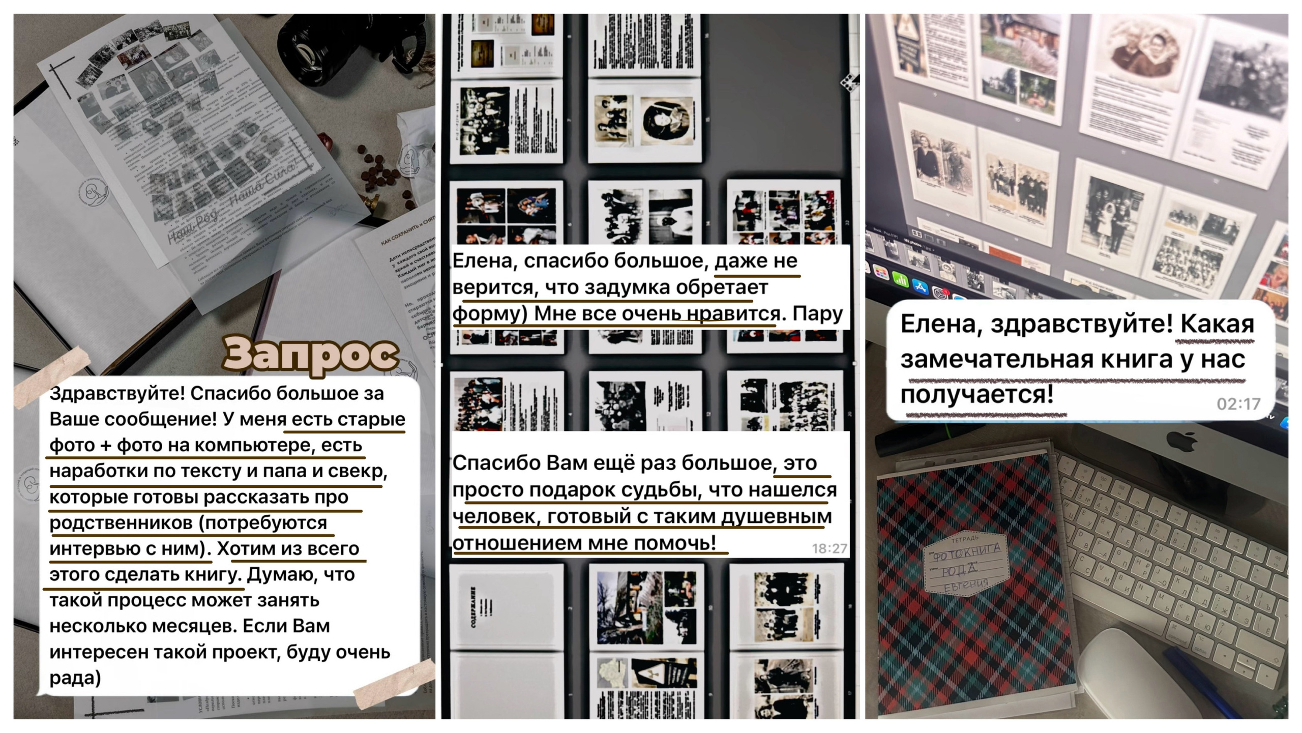 Книга рода. Семейный и детский фотограф в Омск Пугачева Елена